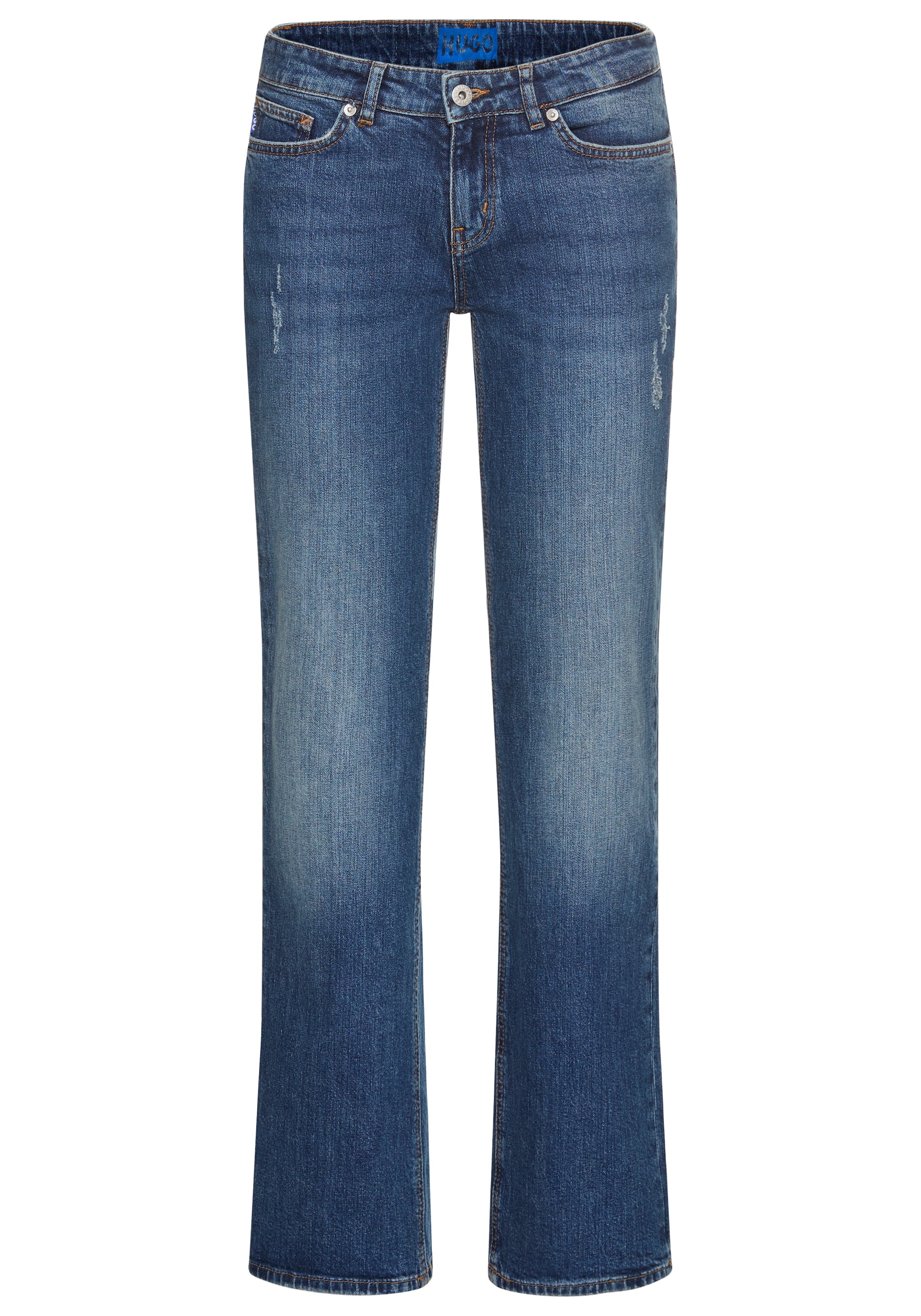 HUGO Blue Bootcut-Jeans »Gamera«, Low Rise