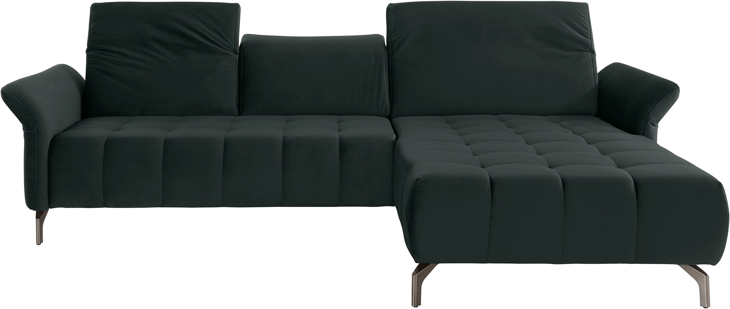 Home affaire Ecksofa »Fresh L-Form« Federkern, wahlweise Kopfteilverstellun günstig online kaufen