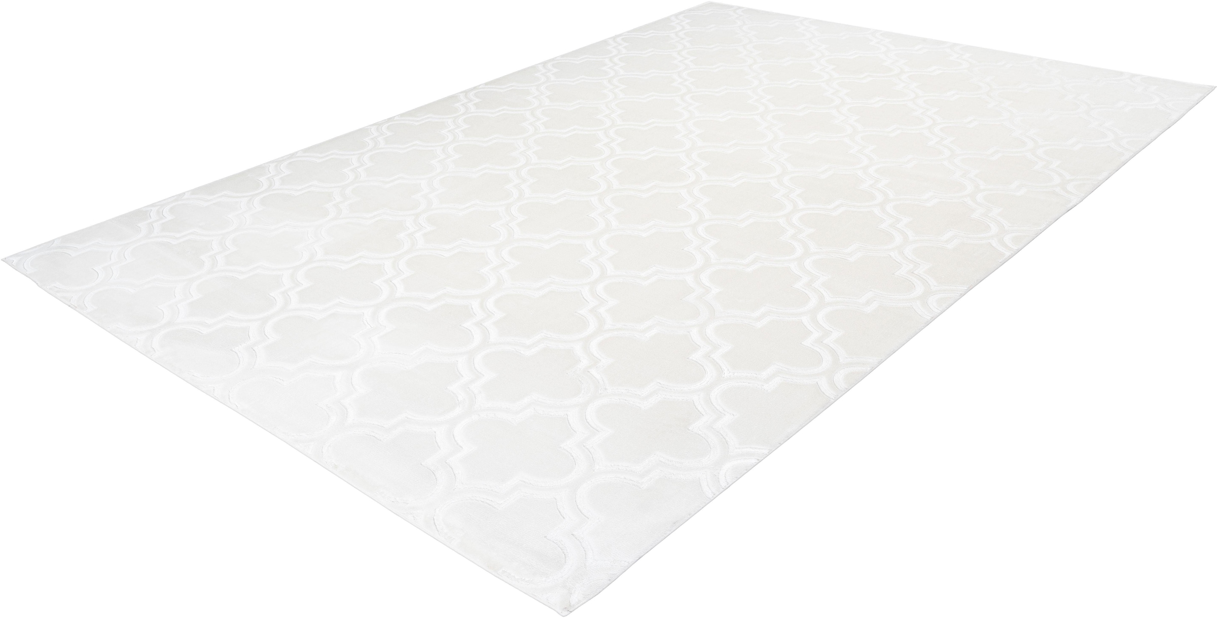 my home Teppich »Triana«, rechteckig, 7 mm Höhe, 3D-Design, geometrisches & modernes Design, Kurzflor, kuschelig