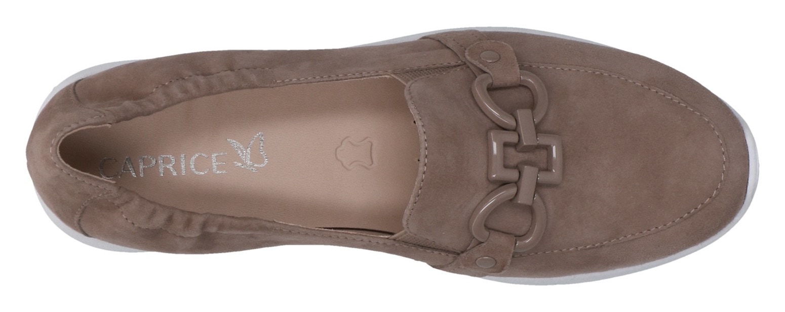 Caprice Slipper, Schlupfschuh, Freizeitschuh, Halbschuh mit schöner Zierschnalle