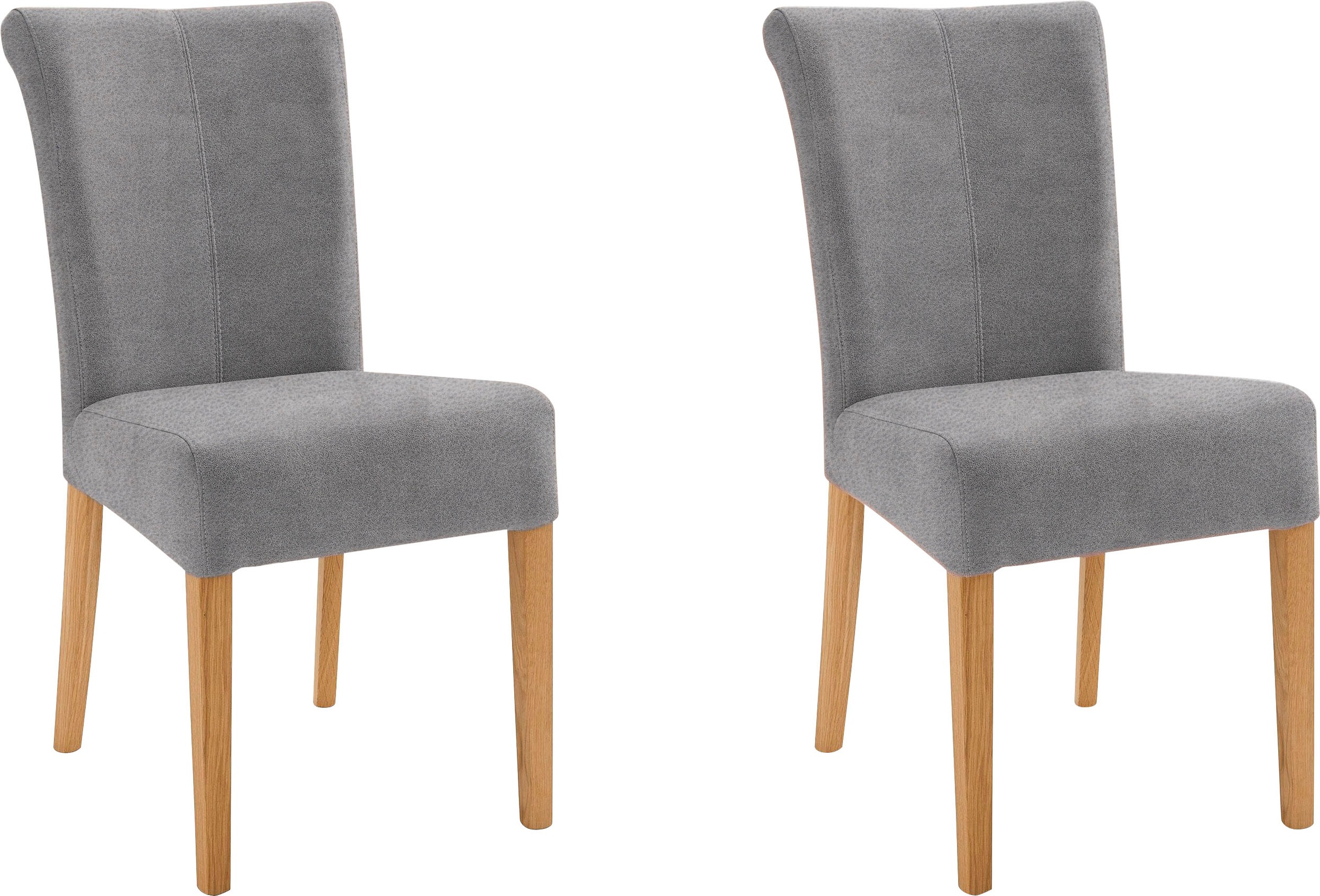 Home affaire 4-Fußstuhl »Barcelona« (Set) 2 Stk.Stuhlbeine aus Massivholz, günstig online kaufen