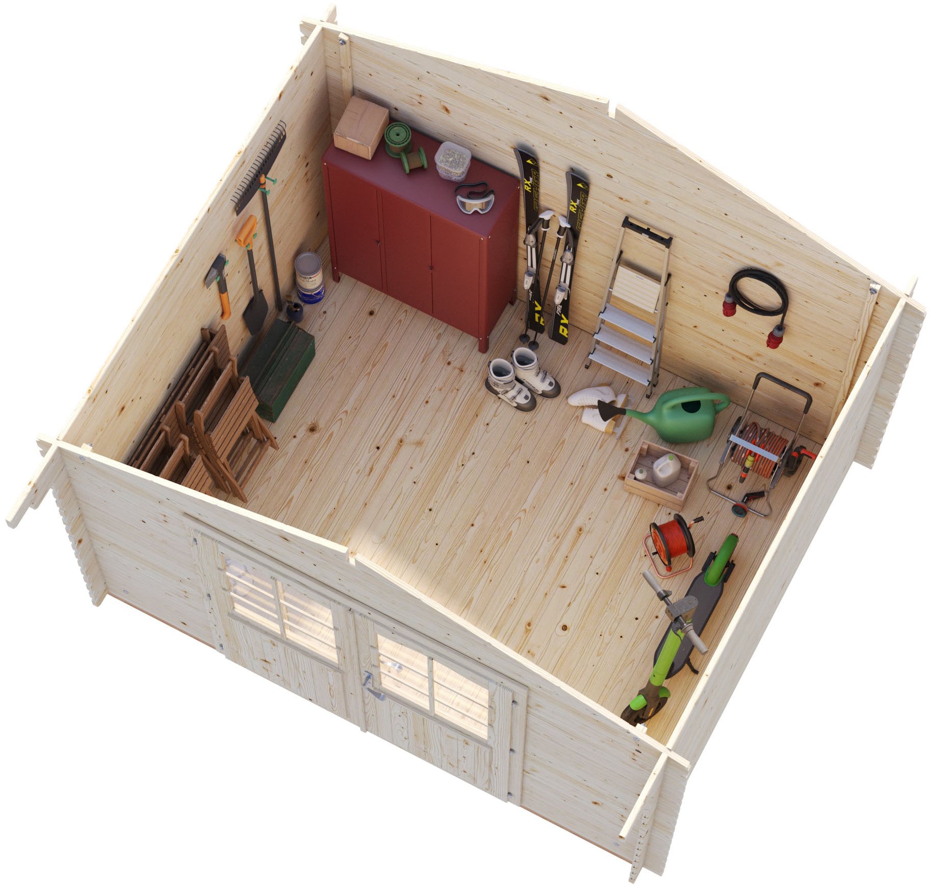 Palmako Gartenhaus »Vivian« verschiedene Farben