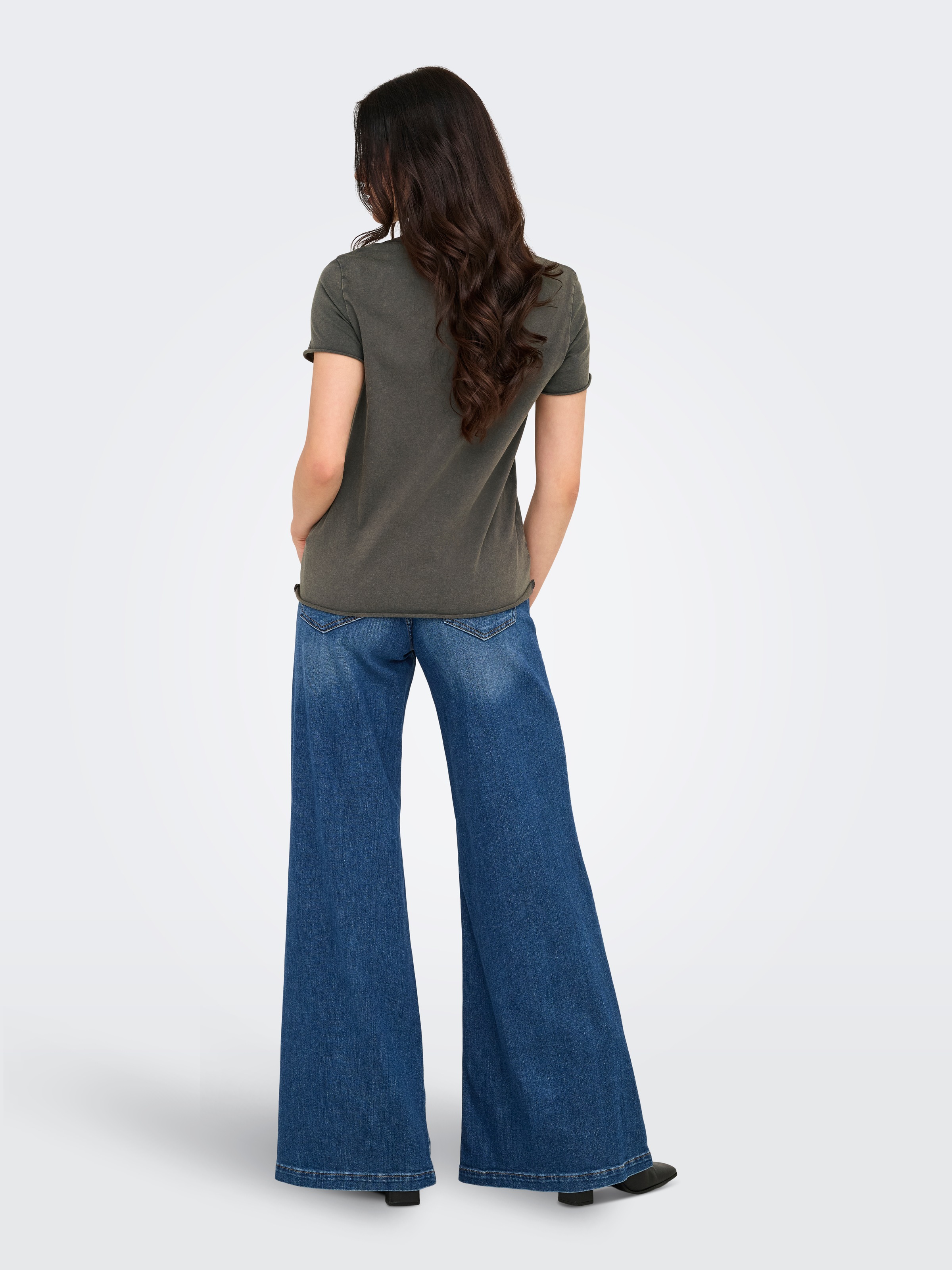 ONLY Rundhalsshirt »ONLLUCY REG S/S TOP JRS NOOS« Baumwolle, regular fit, unterschiedlich bedruckt