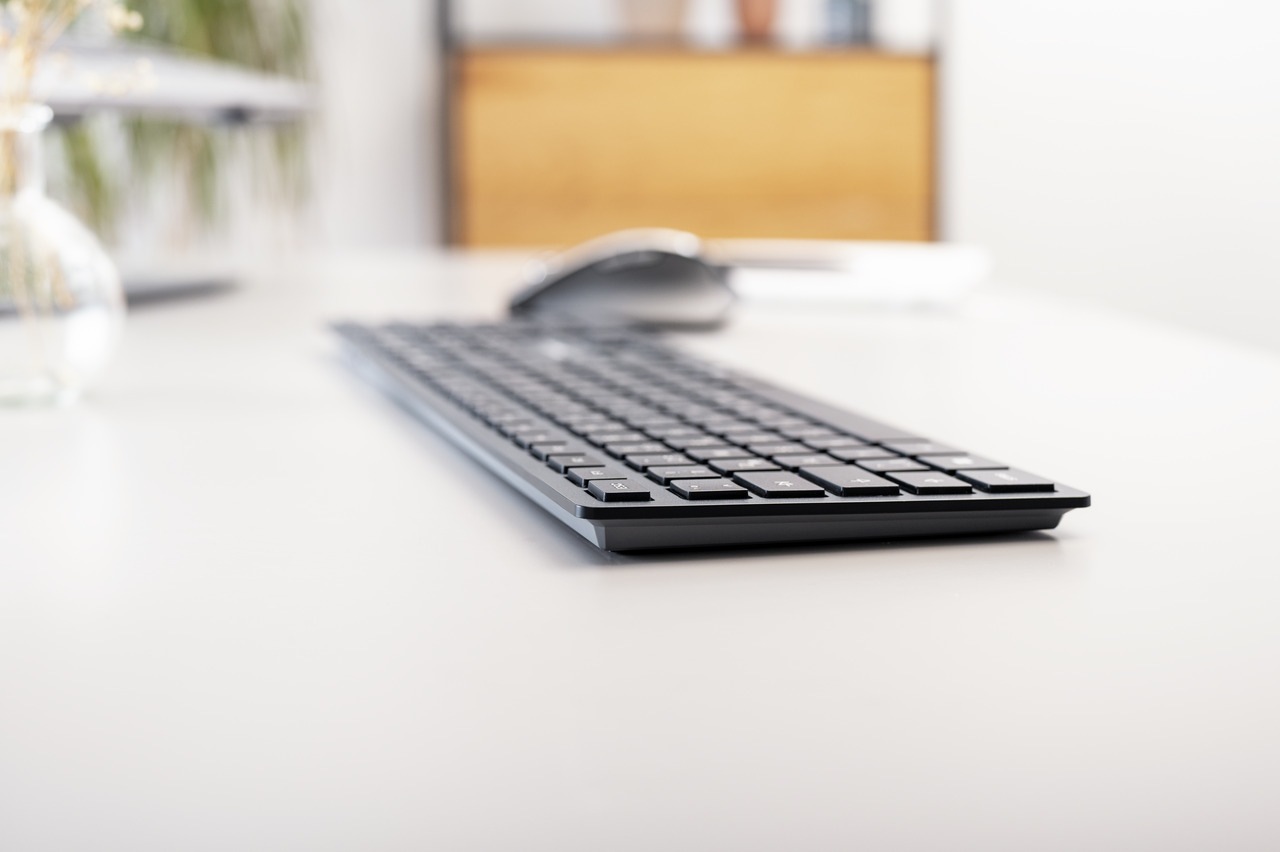 Cherry Tastatur- und Maus-Set »DW 9500 SLIM«, (Set)