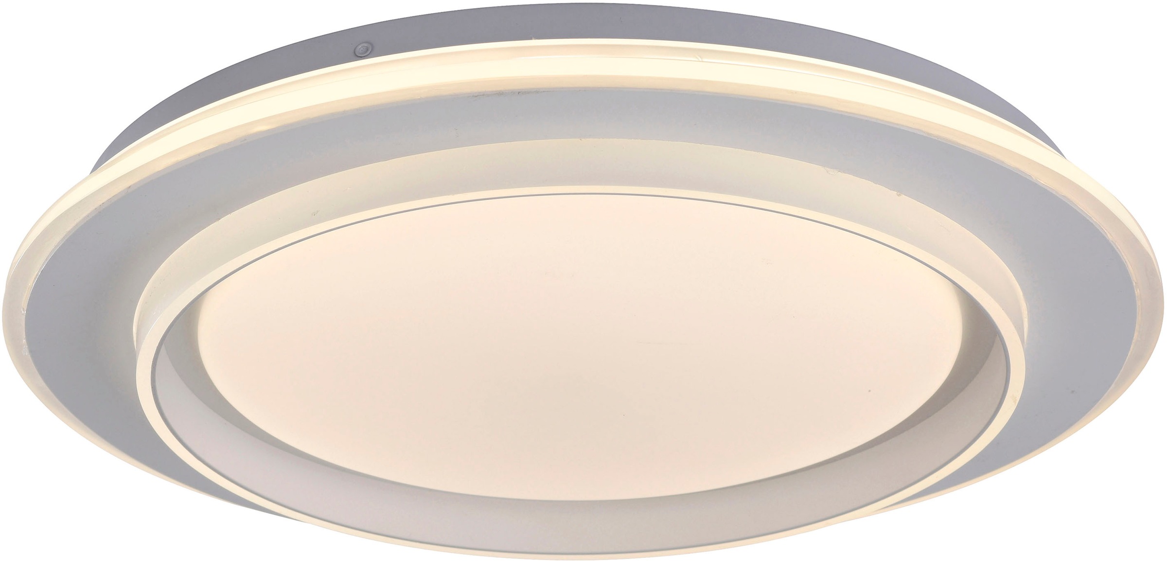 JUST LIGHT LED Deckenleuchte »LAGO« LED-Board 1 Stk. warmweiß - kaltweiß CC günstig online kaufen