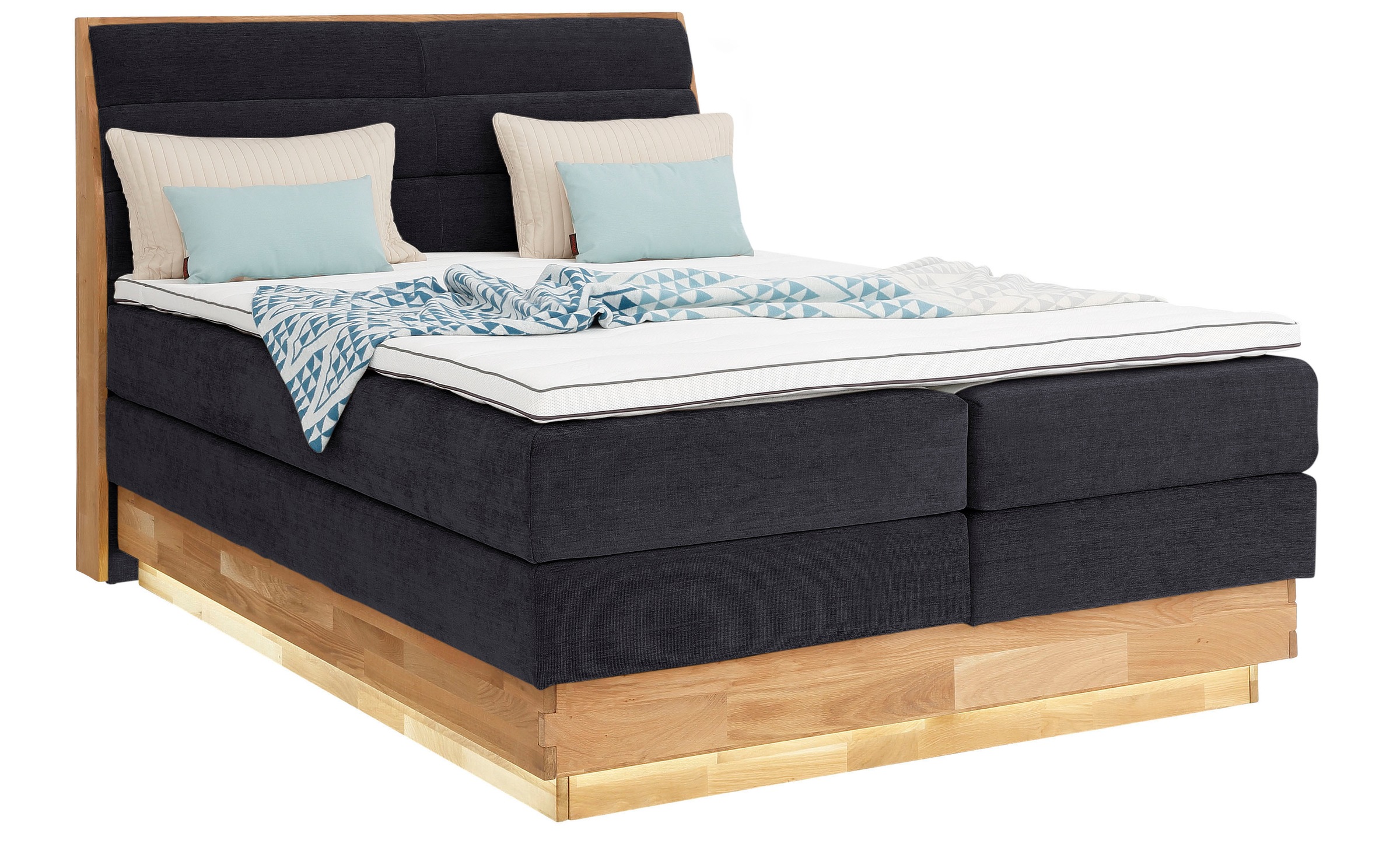 OTTO products Boxspringbett »JENNA in verschiedenen Farben und Breiten erhä günstig online kaufen