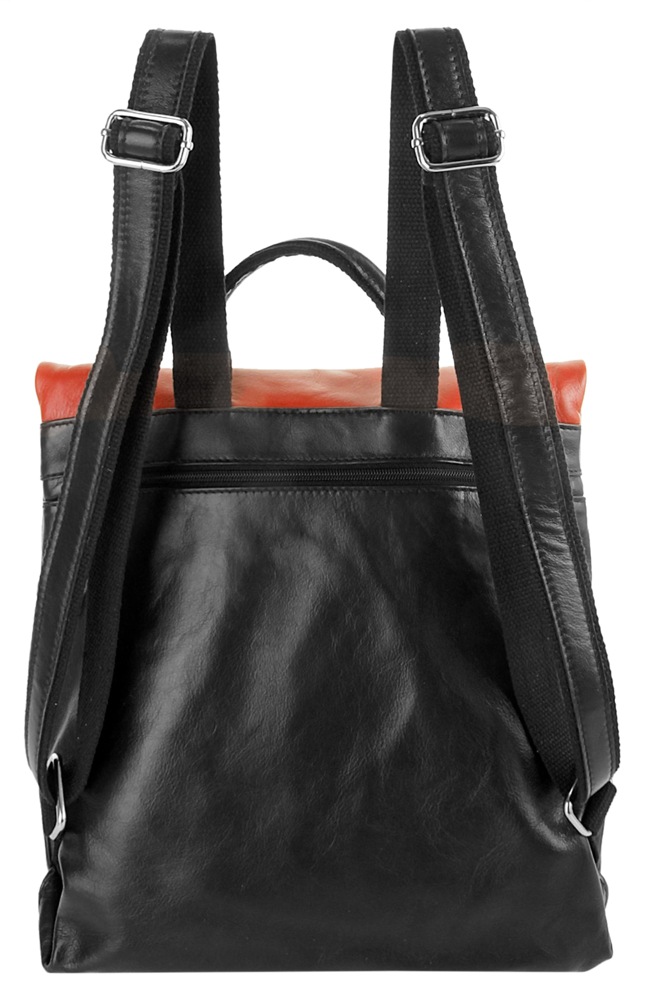 Cluty Cityrucksack, echt Leder, Made in Italy