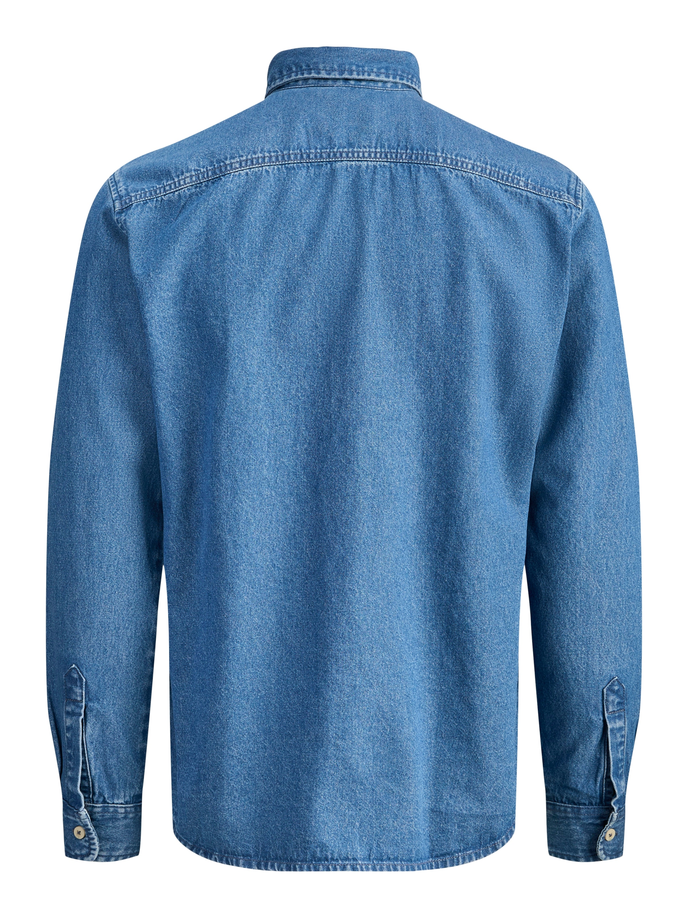 Jack & Jones Jeanshemd »JJESTANLEY JJSHIRT AT 021 NOOS« Baumwolle, normal geschnitten