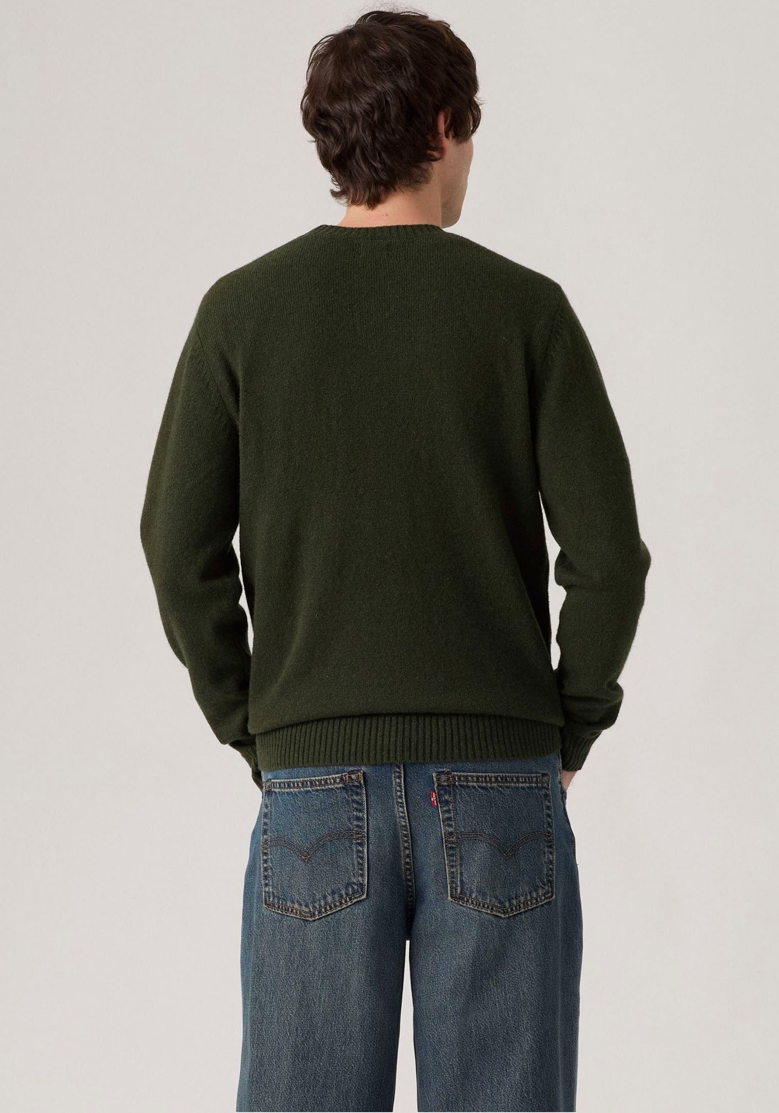 Levi's® Wollpullover »ORIGINAL HM SWEATER«, in klassischer Rundhalsform