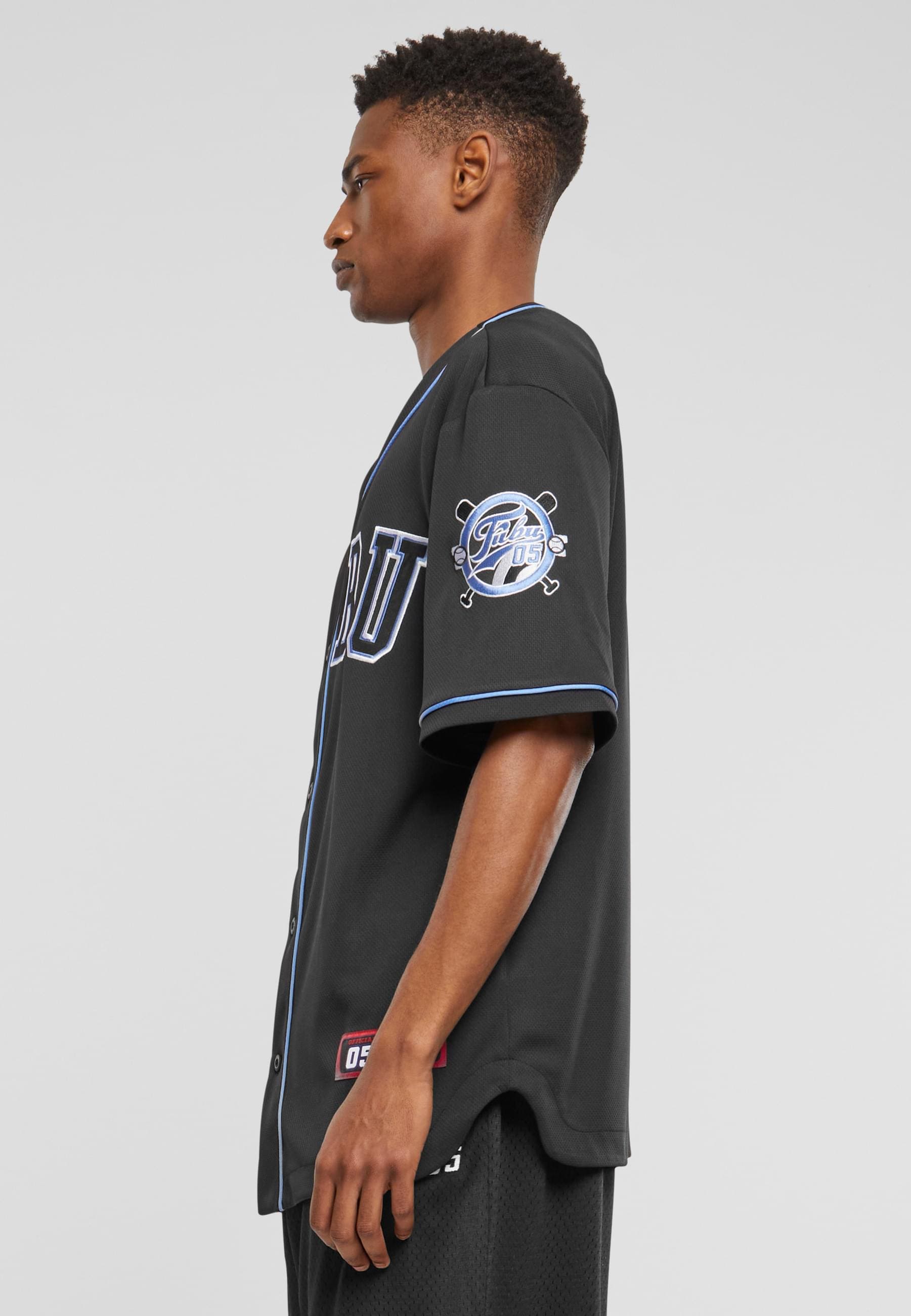 Fubu T-Shirt »Fubu Herren FM242-002-1 Fubu College Mesh Baseball Jersey« 1 Stk. tlg.