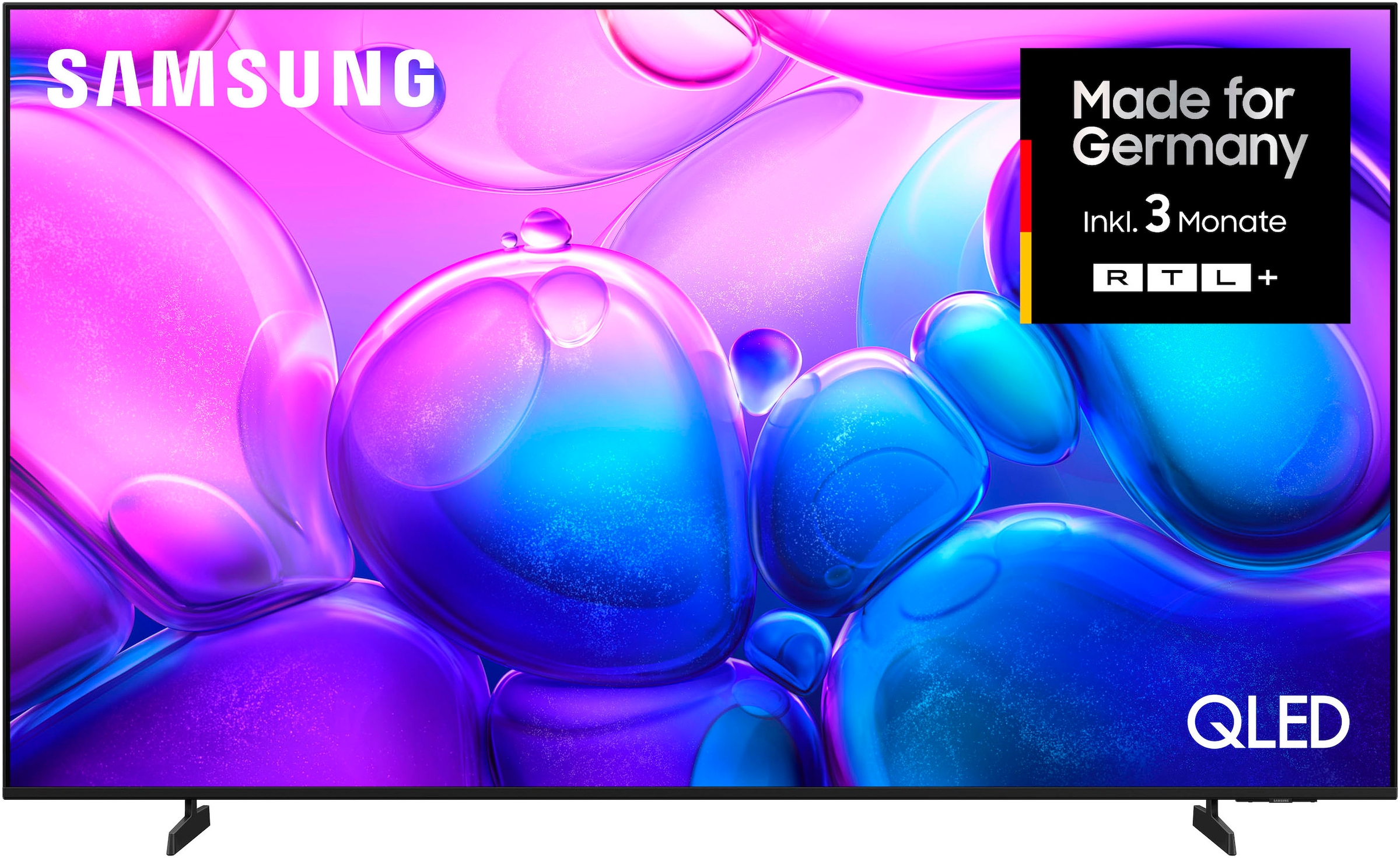 Samsung QLED-Fernseher »GQ85Q6FAAU«, 4K Ultra HD, Smart-TV, Quantum HDR, Knox Security, Art Store, 3D Sound, Gaming Hub, AI TV