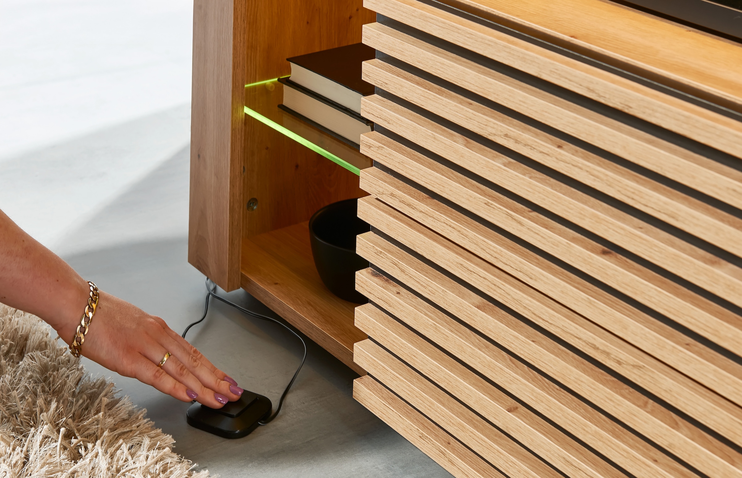 Stolkom TV-Schrank »Goal TV Lowboard, B/H/T 179x67x 44 cm« 1 Stk. tlg. %RESET$