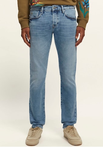 Scotch & Soda Slim-fit-Jeans »Ralston regular slim jeans,Blauw Breath«, mit Faded-out... kaufen