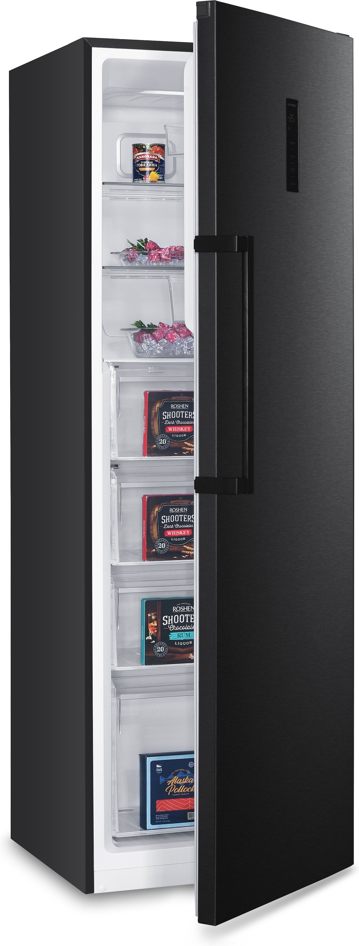 Hanseatic Gefrierschrank »HGS18560CNFBI« 185 cm hoch 60 cm breit inkl. 3 Jahre Herstellergarantie