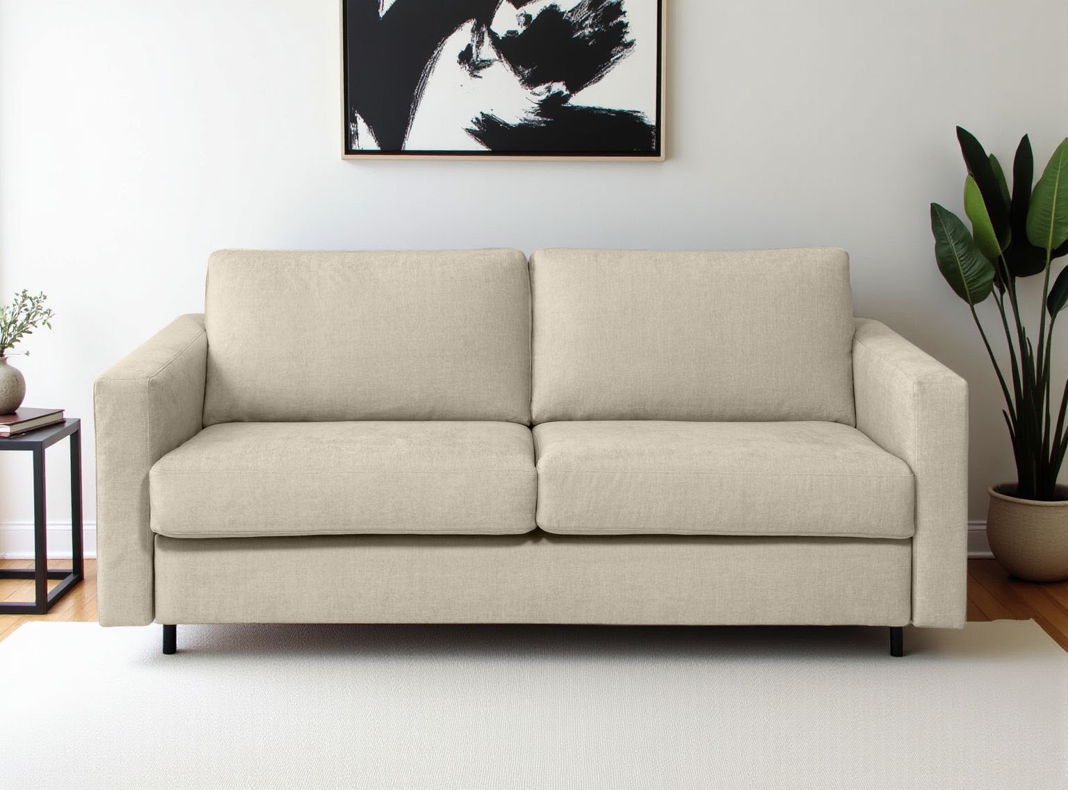 Home affaire Schlafsofa »Virming«, Dauerschlaf-Funktion mit Unterfederung und Matratze