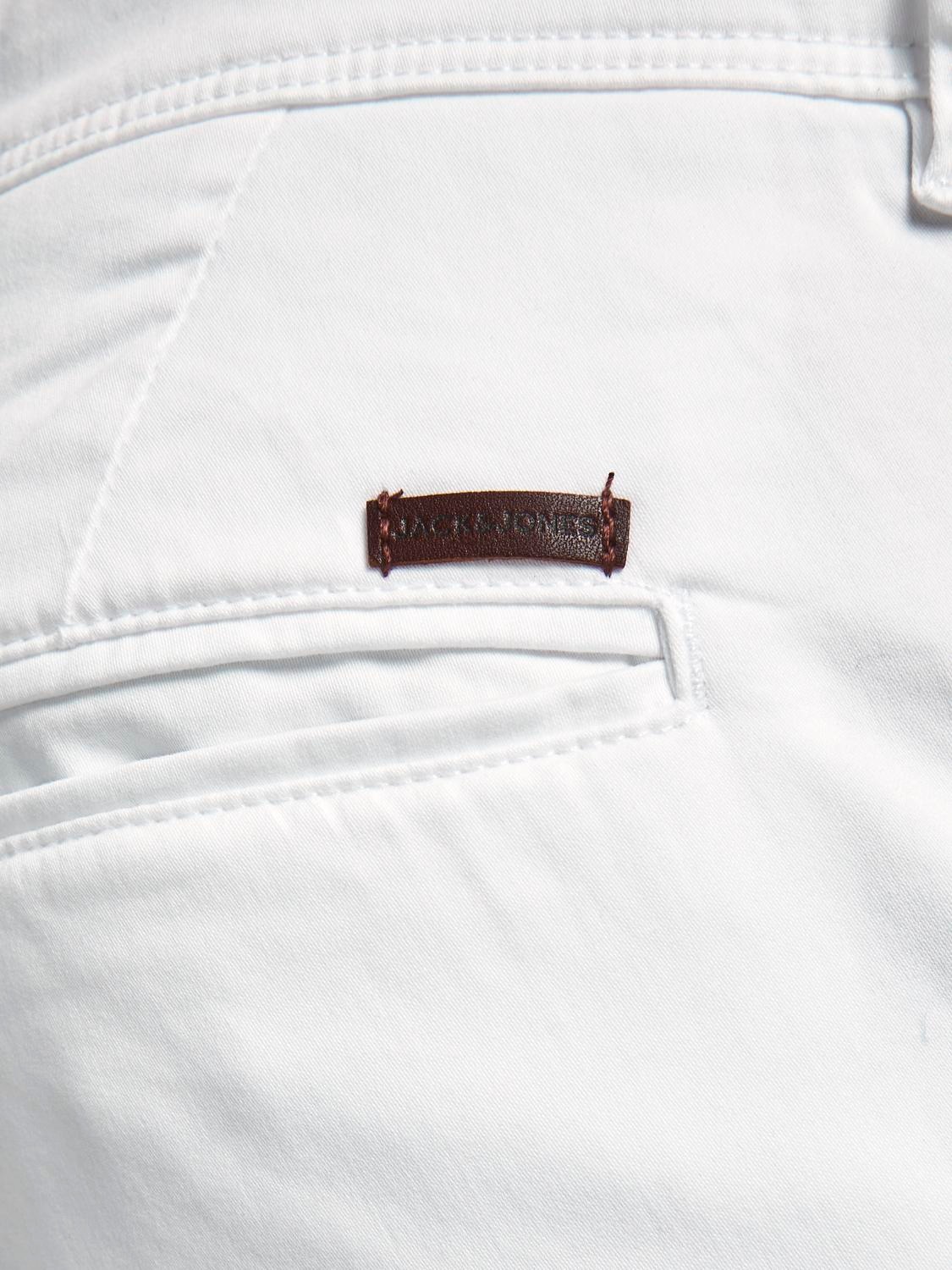 Jack & Jones Chinoshorts »JPSTBOWIE JJSHORTS S«, mit Aufschlag