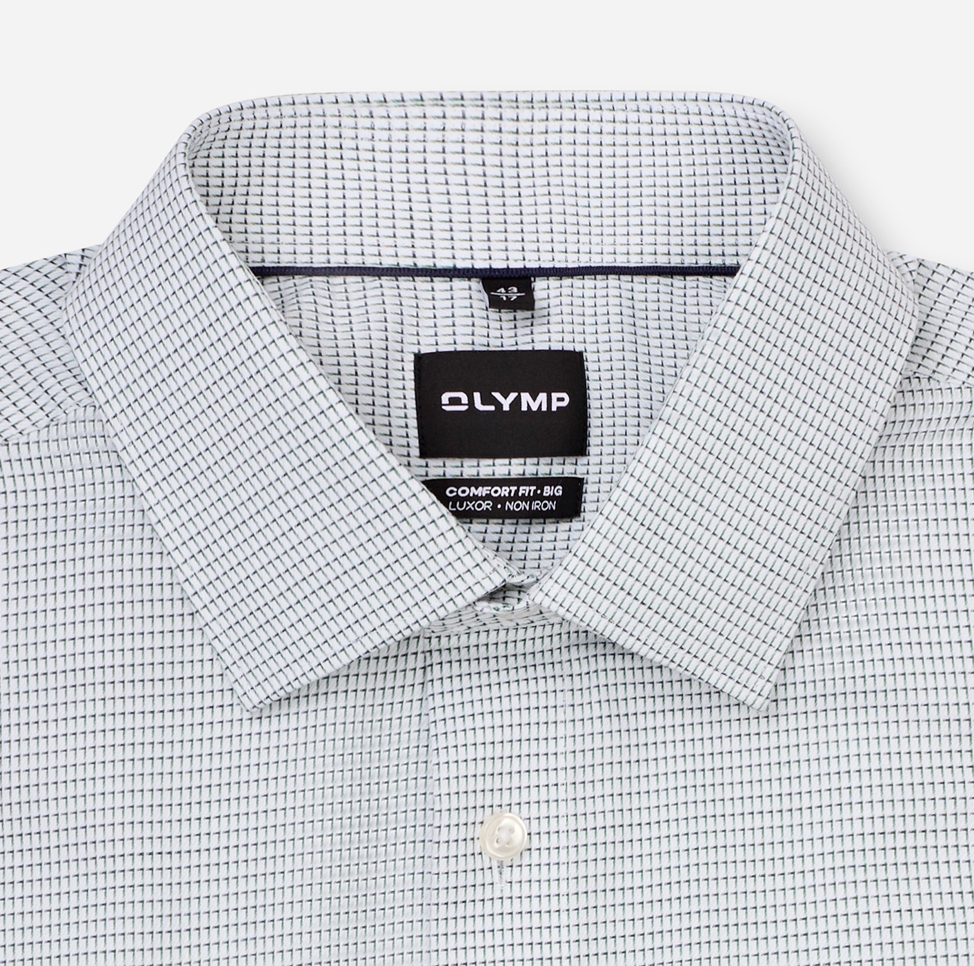 OLYMP Langarmhemd »Big & Tall« New Kentkragen, comfort fit, bügelfrei