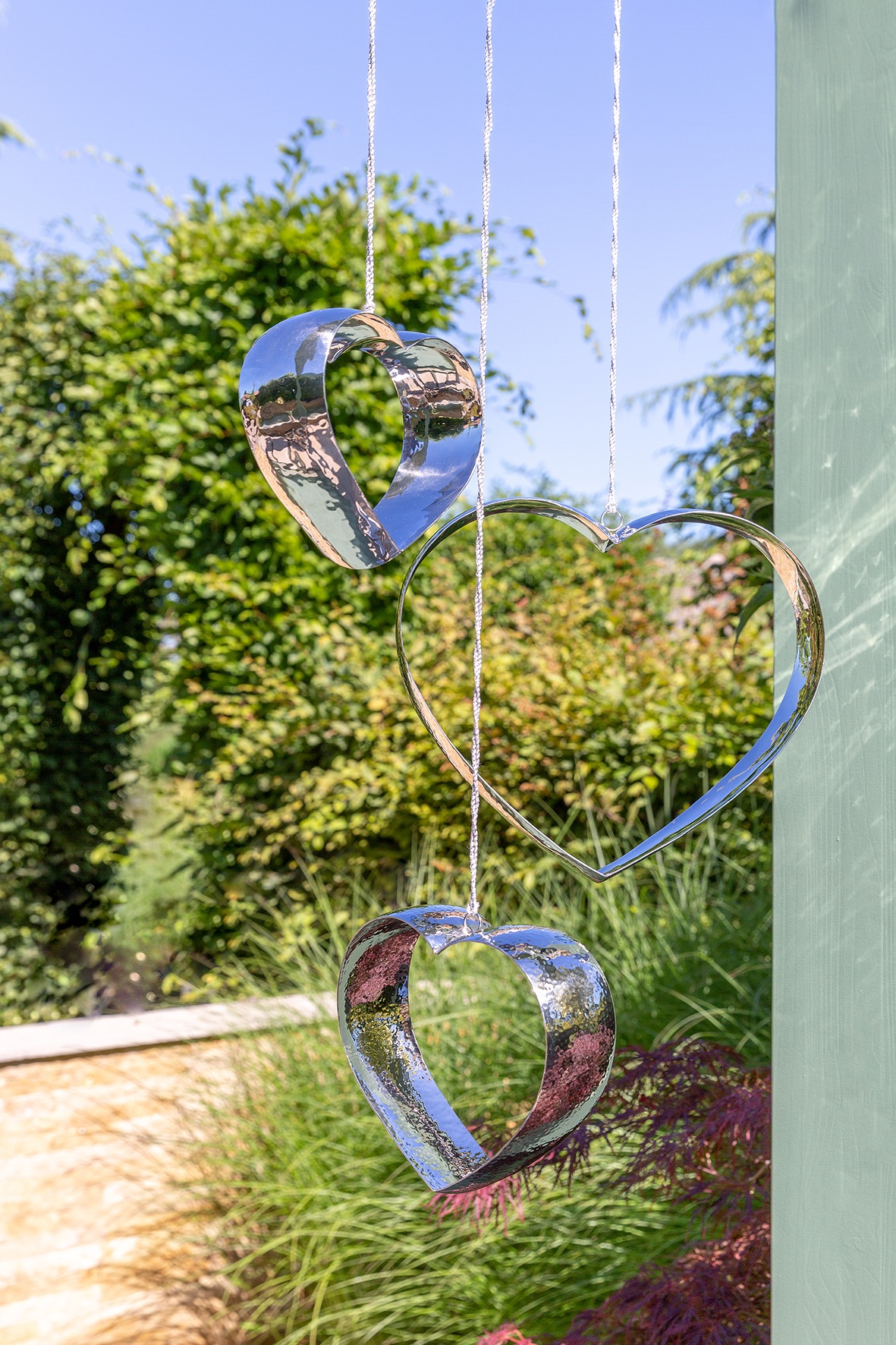 Fink Dekohänger »ANYA« Dekoherz zum Hängen, aus Edelstahl, outdoorgeeignet günstig online kaufen