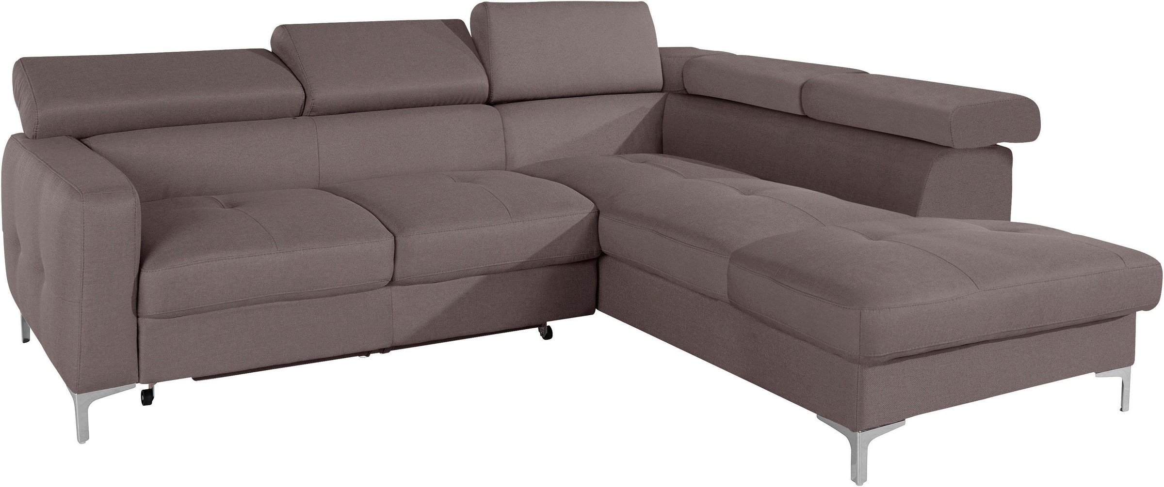 COTTA Polstergarnitur »Sammy L-Form«, (Set), Set bestehend aus: Ecksofa mit günstig online kaufen