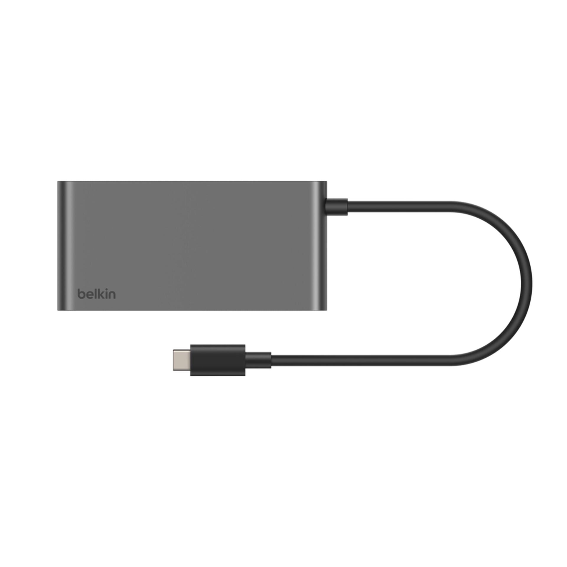 Belkin Laptop-Dockingstation »Connect 5-Port-USB-C-Hub mit zwei USB-C-Anschlüssen«