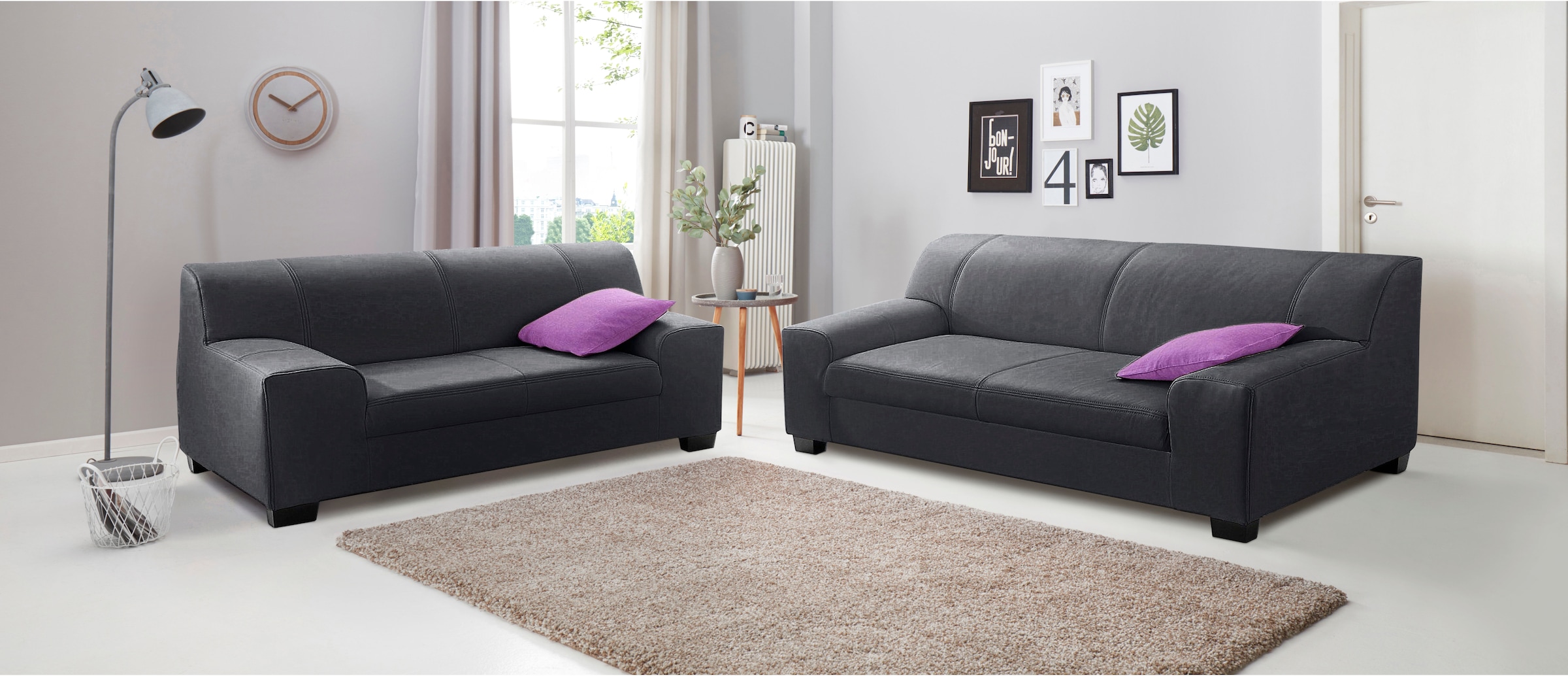 DOMO collection Polstergarnitur »Amando zeitlos und modern, komfortabel« Sp günstig online kaufen
