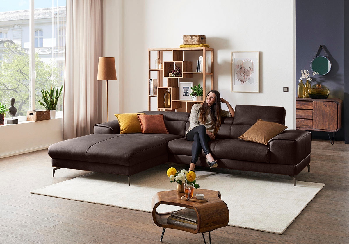 W.SCHILLIG Ecksofa »piedroo, Designsofa mit tollem Sitzkomfort, elegant und günstig online kaufen
