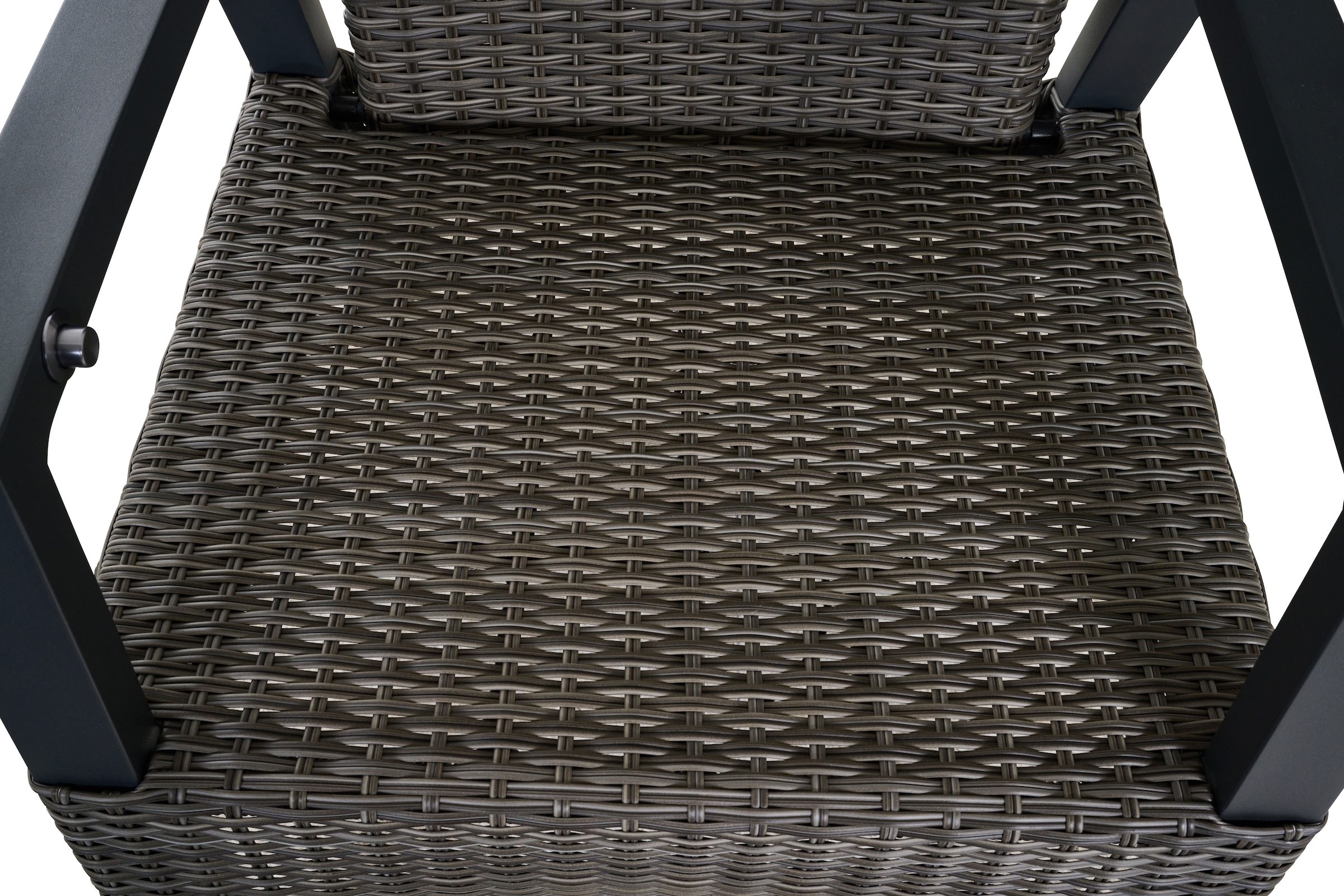 Siena Garden Gartensessel »»Taranto Move« charcoal-grey inkl. Kissen«, Rückenlehne stufenlos verstellbar