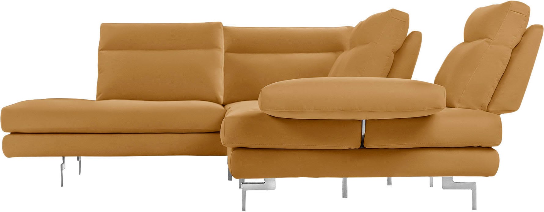 CALIA ITALIA Ecksofa "Toby Wing, L-Form, Multifunktionssofa, bequem und ede günstig online kaufen