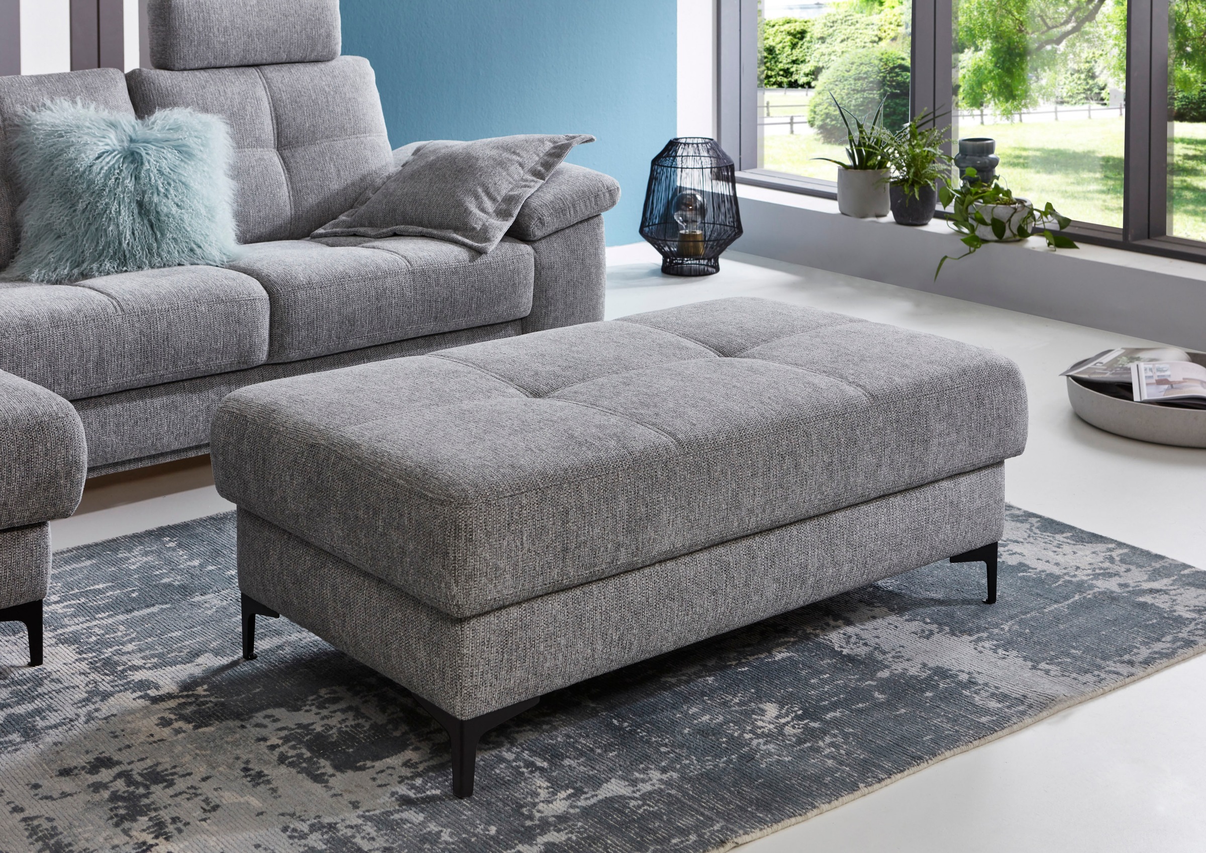 3C Carina Hockerbank »Burnaby«, passend zur Serie "Burnaby", B/T/H: 126/76/47 cm