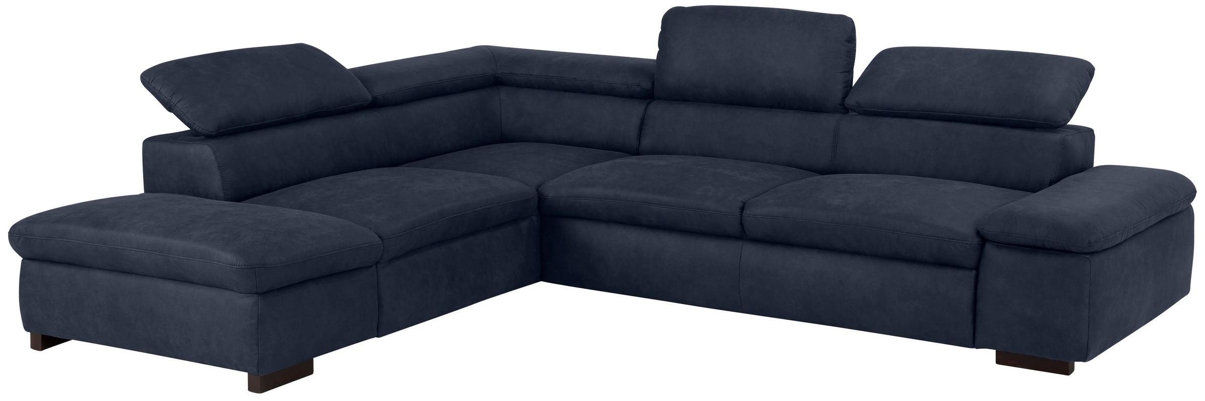 Home affaire Ecksofa »Alberto L-Form«, mit Kopfteilverstellung, wahlweise mit Bettfunktion