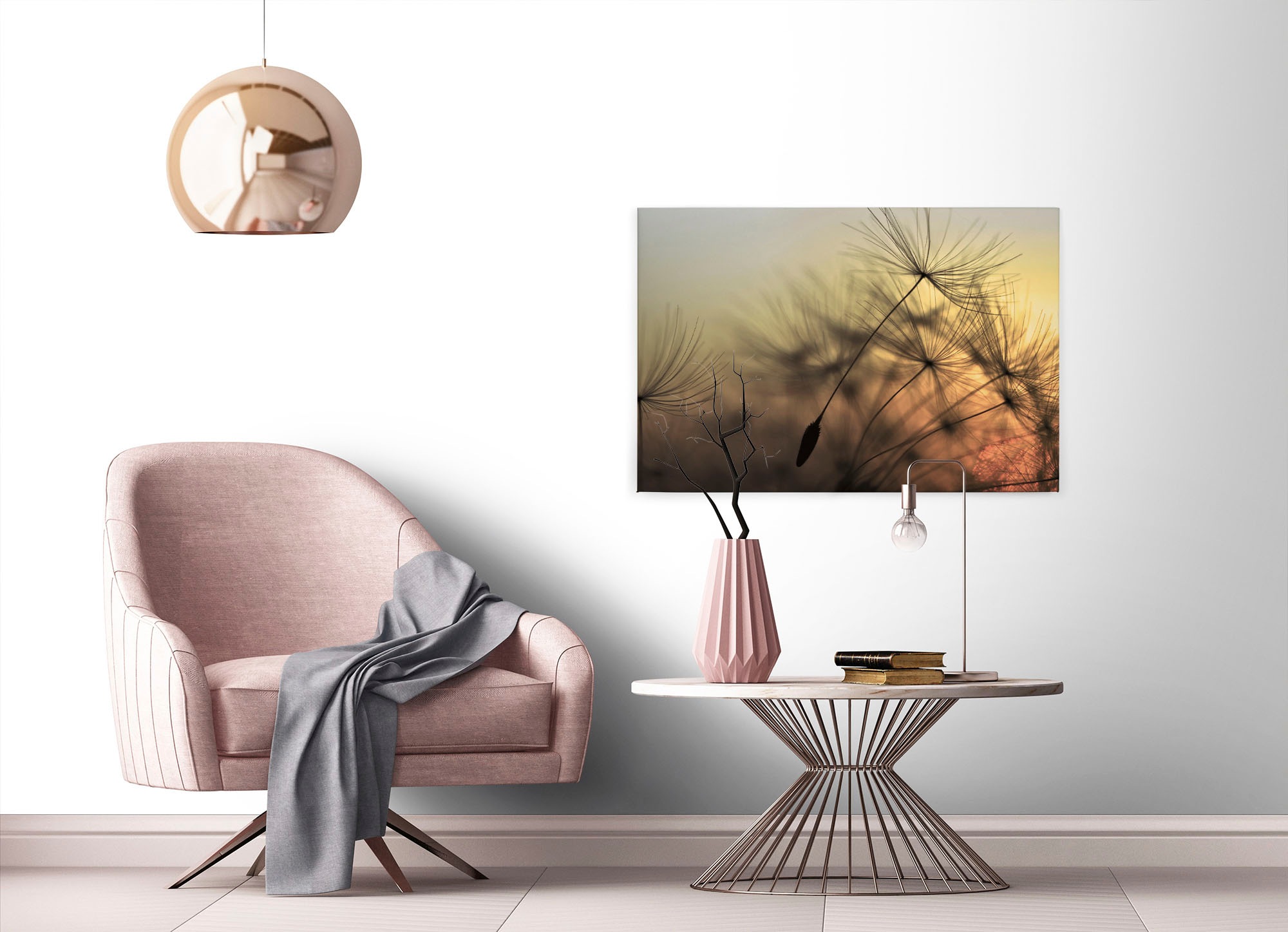 A.S. Création Leinwandbild »Flying Dandelion«, Keilrahmenbild