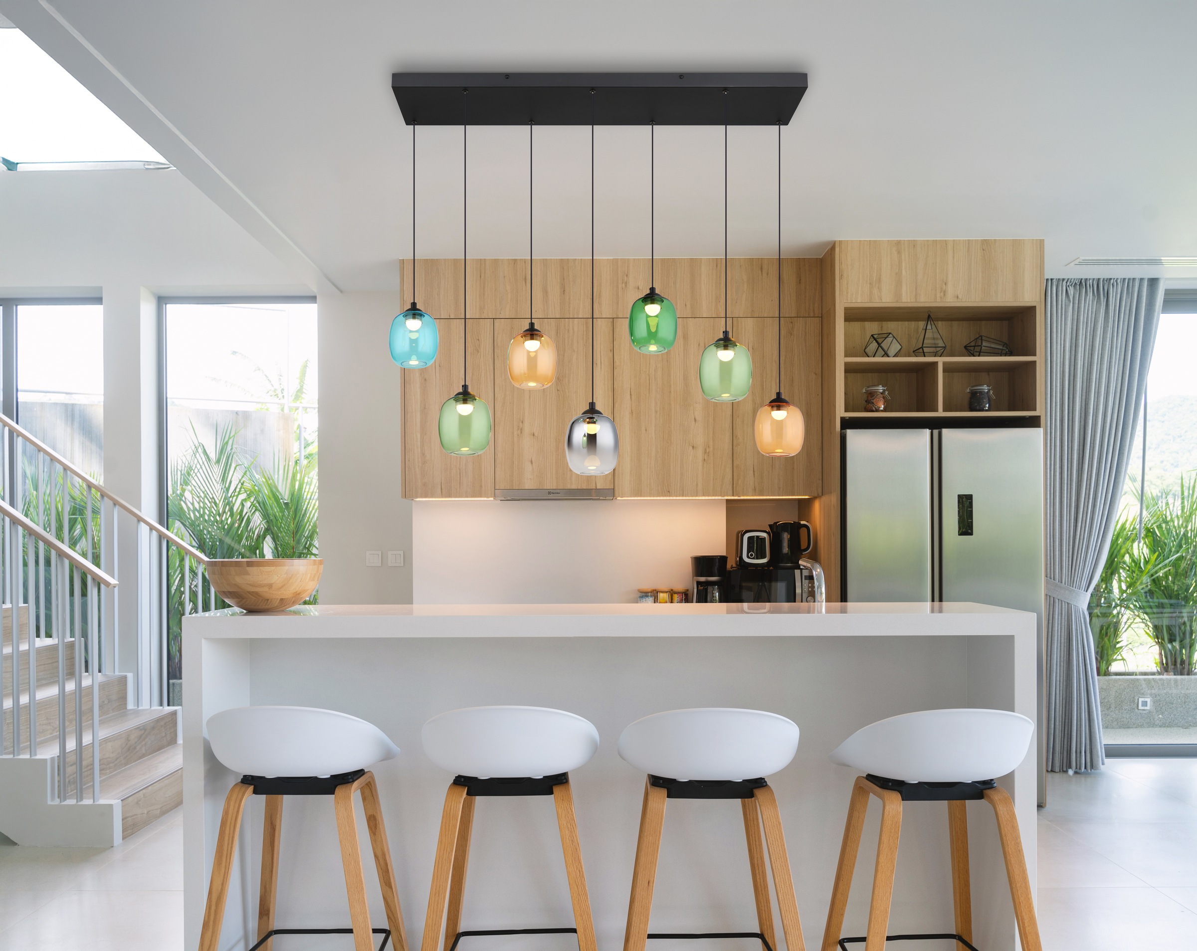 NOWA LED-Hängeleuchte »MINARA«, 1 flammig, Leuchtmittel LED-Modul   LED fes günstig online kaufen