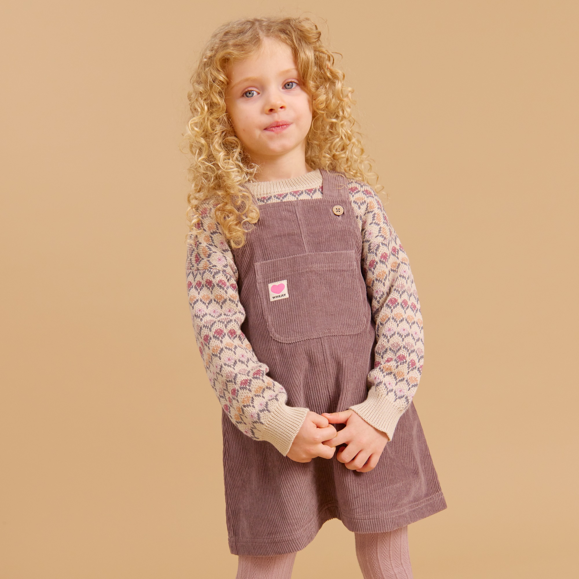 WHEAT Strickpullover »Jacquard Pullover Harlow« Baumwolle