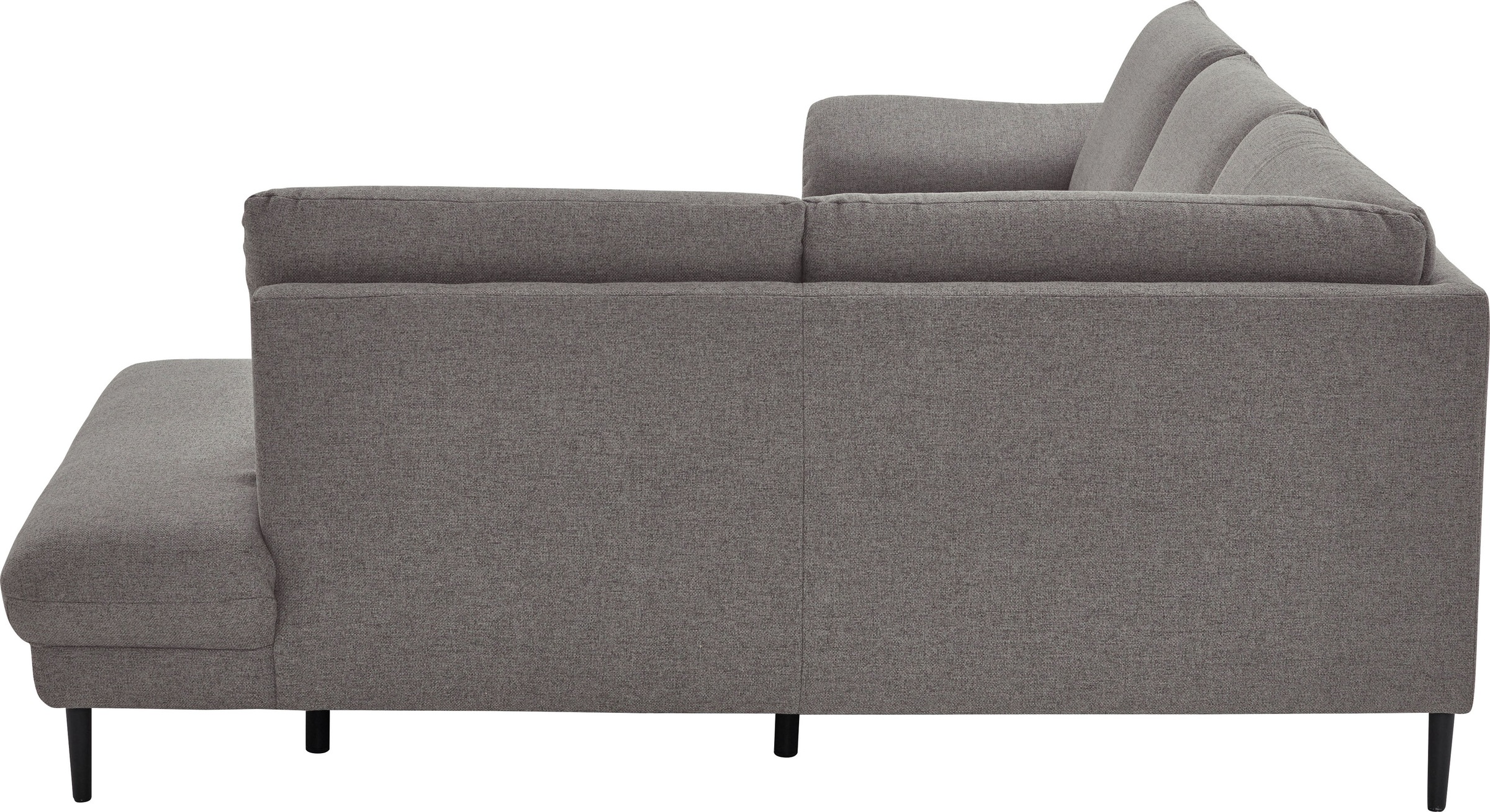 Places of Style Ecksofa »Sarsina: mit Tonnentaschen-Federkern, perfekt zum Entspannen L-Form«, inklusive 2 motorischen Relaxfunktionen mit Herz-Waage-Beschlag