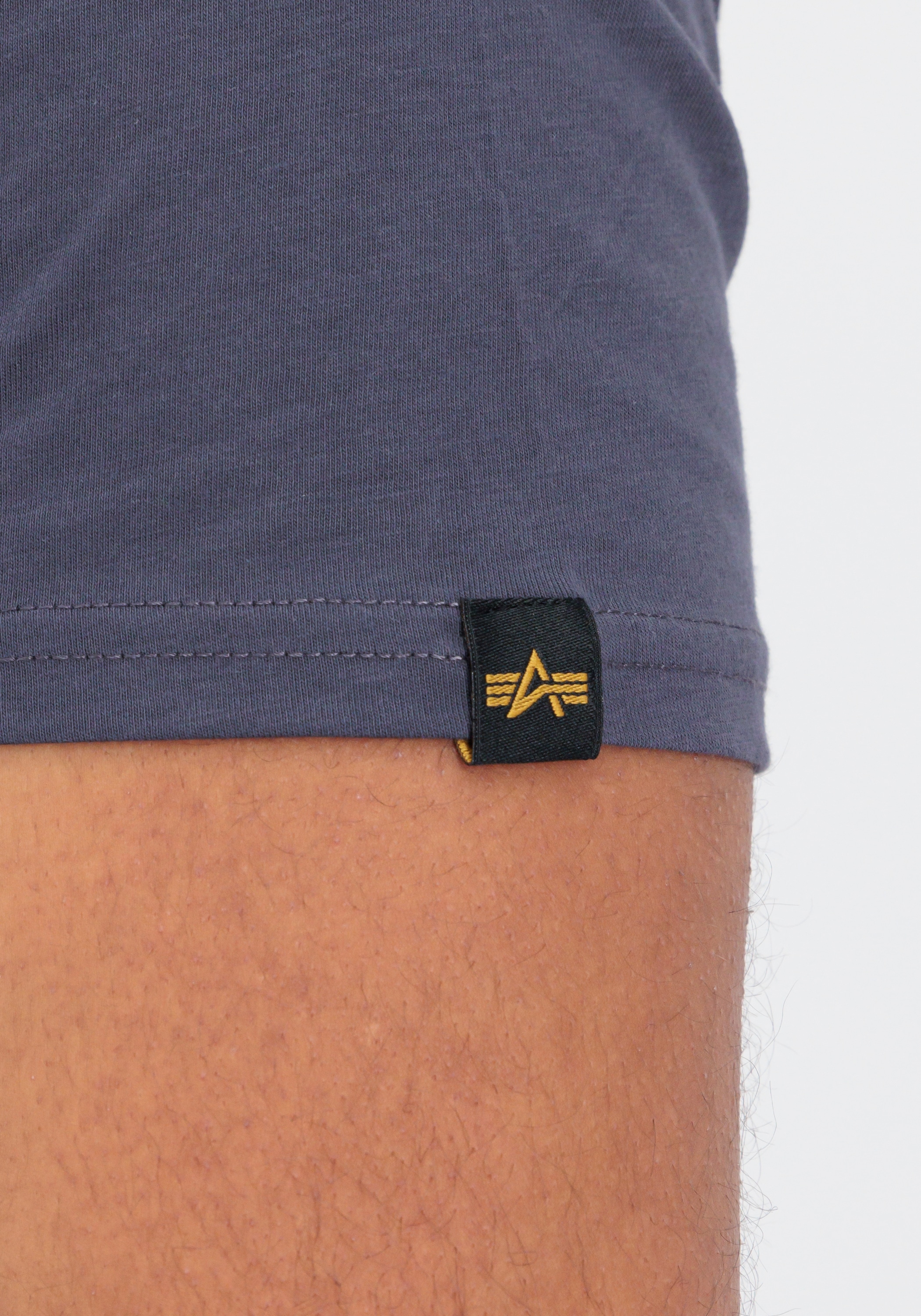 Alpha Industries T-Shirt »Alpha Industries Men - T-Shirts Rainbow Reflective Label T«