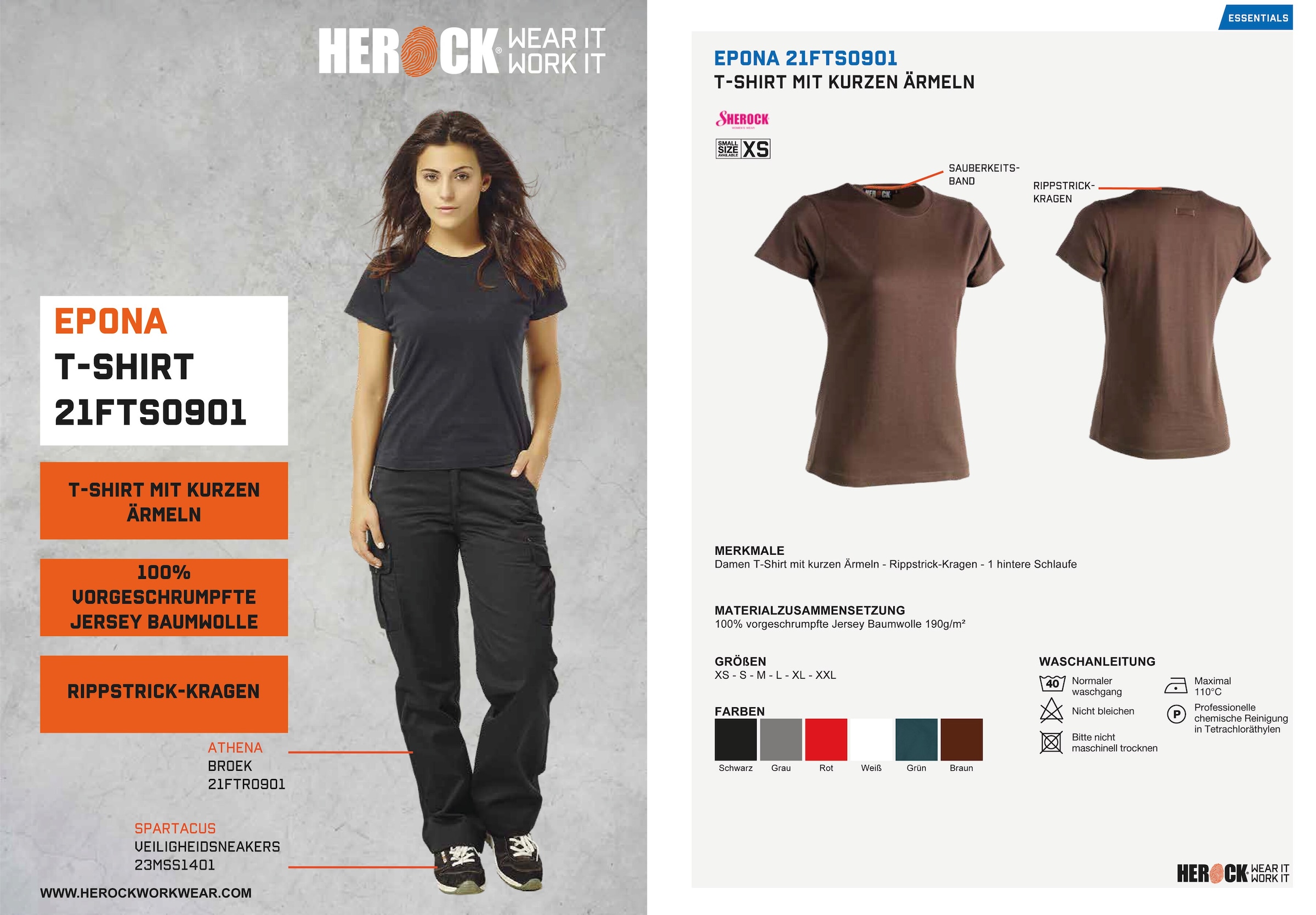 Kurzärmlig T-Shirt Herock T-Shirt bestellen Damen« jetzt »Epona