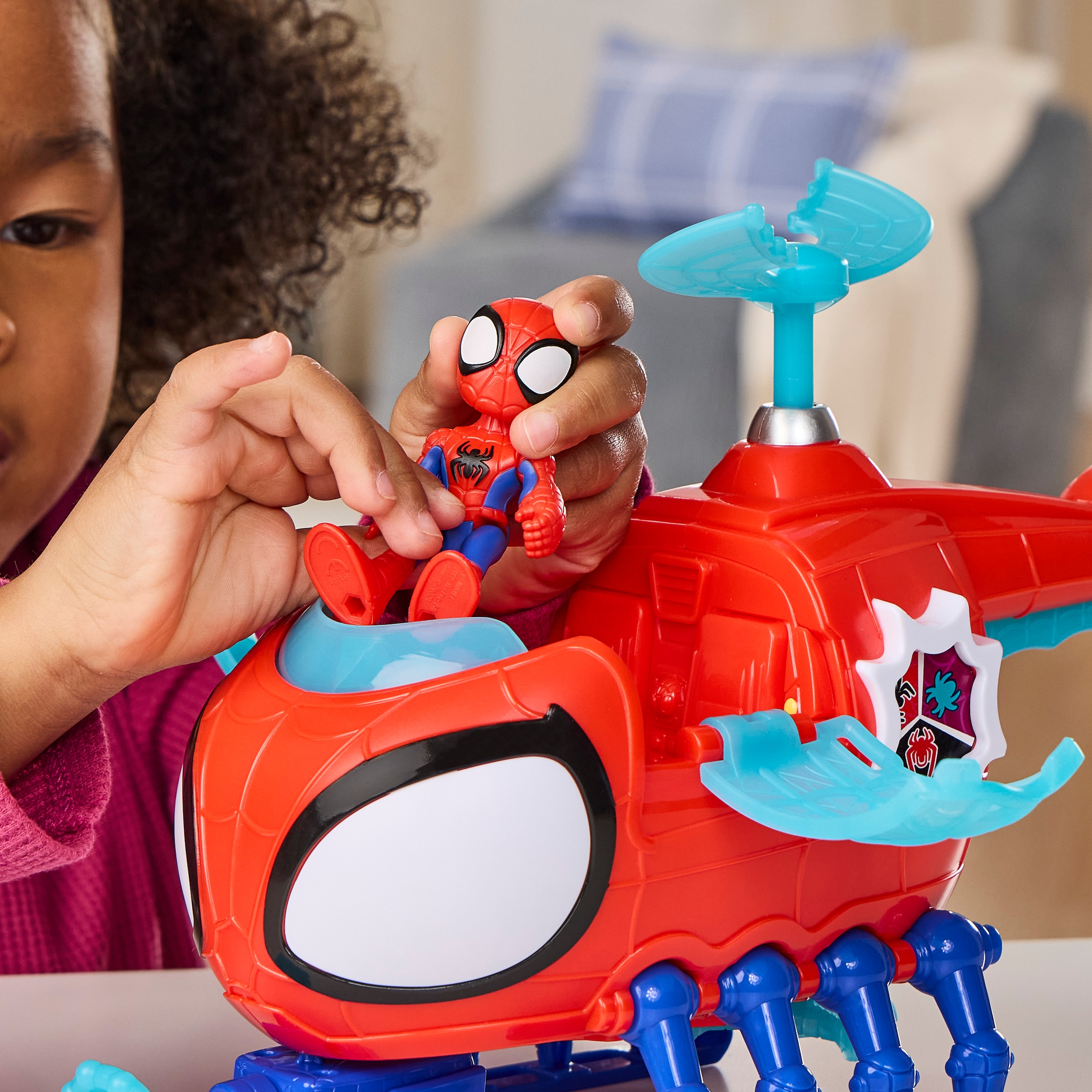 Hasbro Spielzeug-Hubschrauber »Spidey und seine Super-Freunde Team Spidey Helikopter«