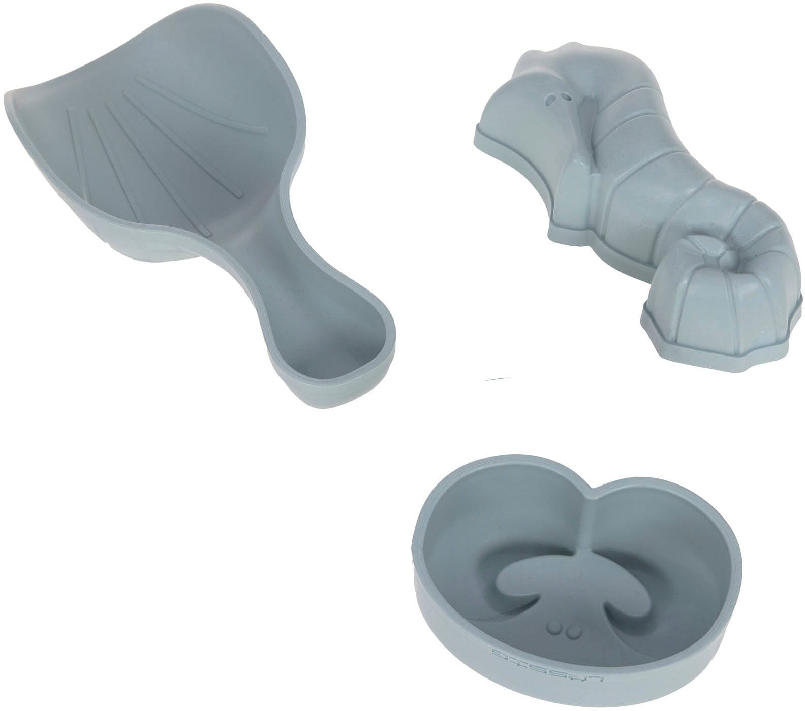 LÄSSIG Sandform-Set »Sandspielzeug 5er Set Water Friends, blue«, (Set, 5 tlg.), Material aus ressourcenschonendem Biokomposit
