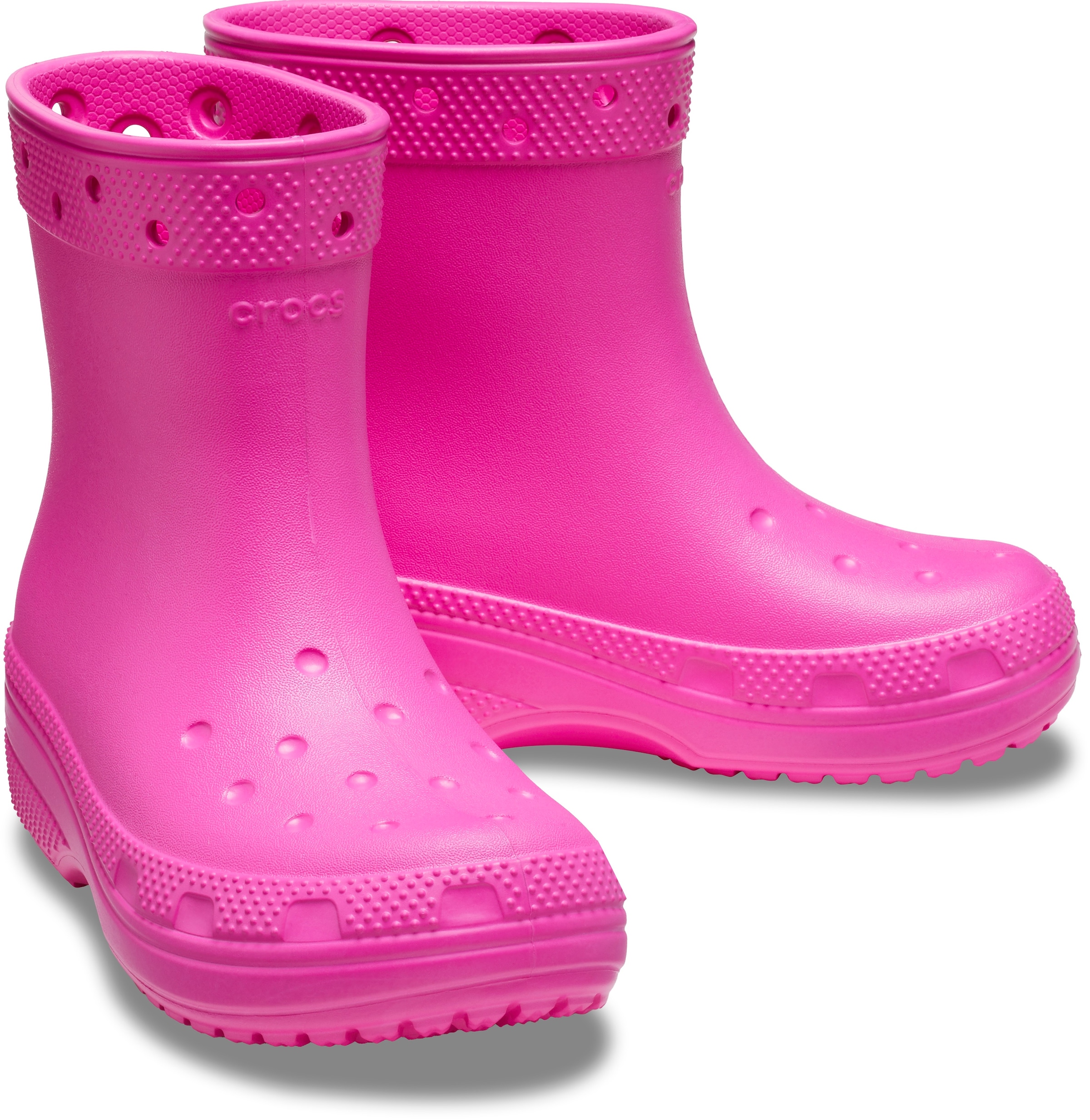 Crocs Gummistiefel »Classic Boot«, Regenstiefel, Matsch-Schuh mit rutschhemmender Laufsohle