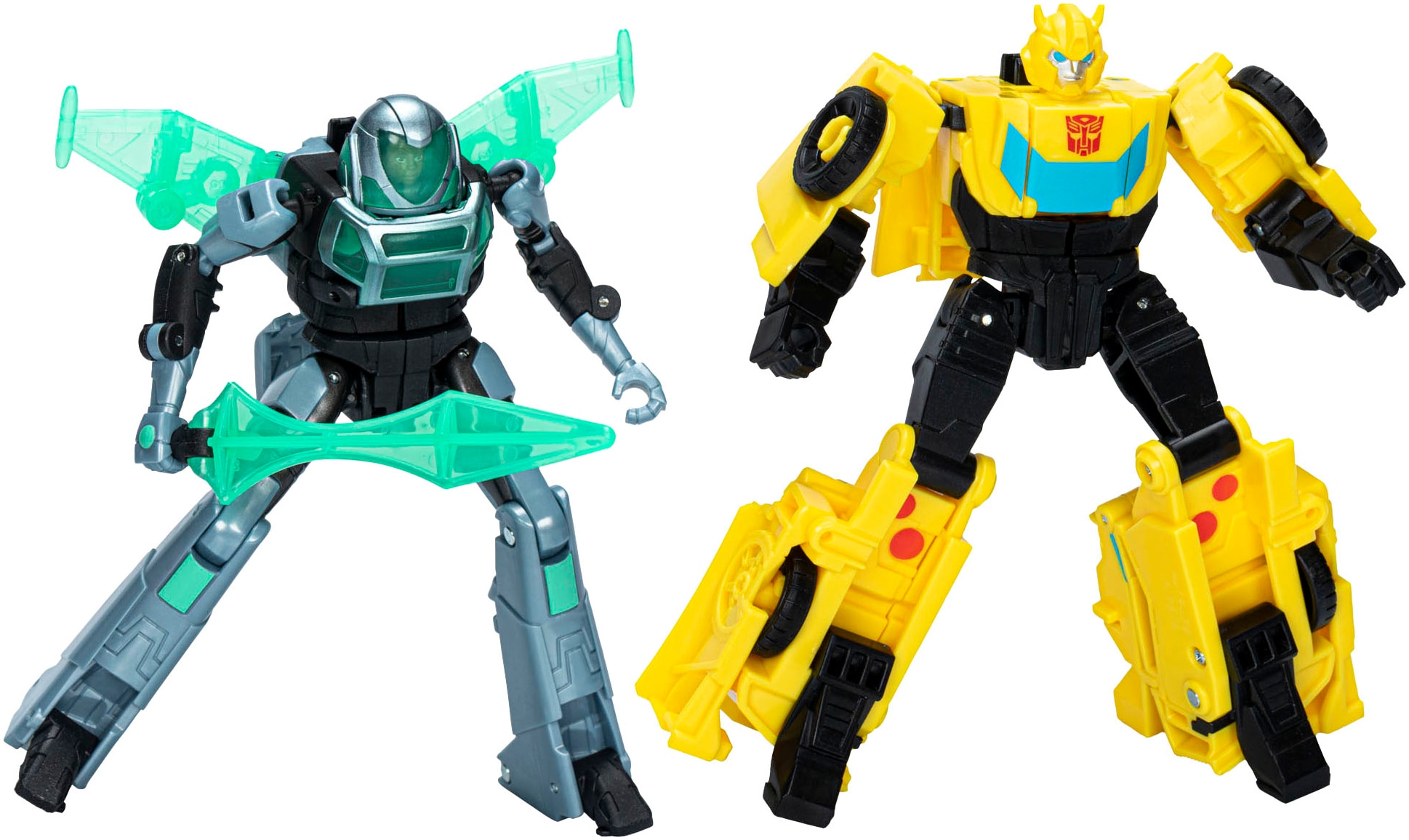 Actionfigur »Transformers EarthSpark, Cyber-Combiner Bumblebee und Mo Malto«