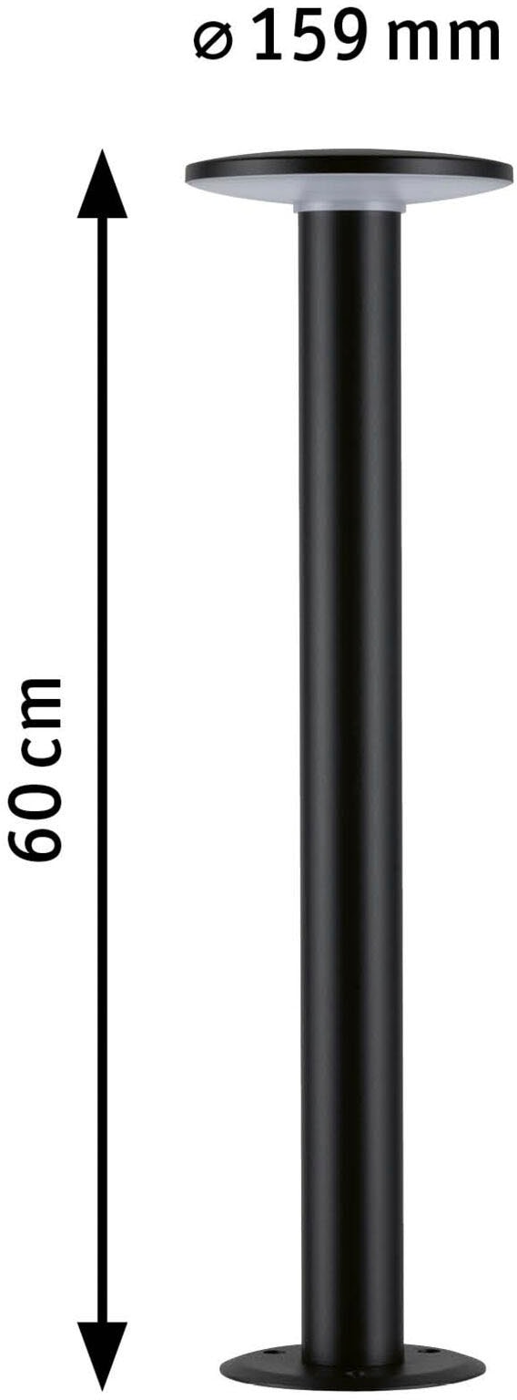 Paulmann LED Pollerleuchte »Outdoor Plug & Shine Plate RGBW IP44«, 1 flammig, ZigBee, IP44 RGBW