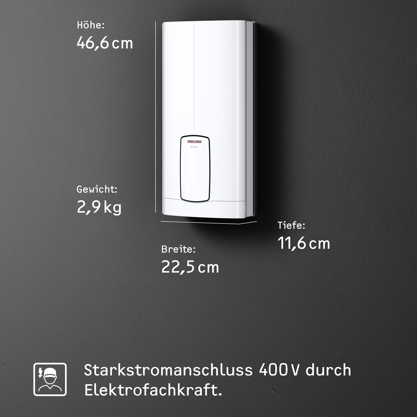 STIEBEL ELTRON Komfort-Durchlauferhitzer »HDB-E 11/13 Trend«, 2i Technologi günstig online kaufen