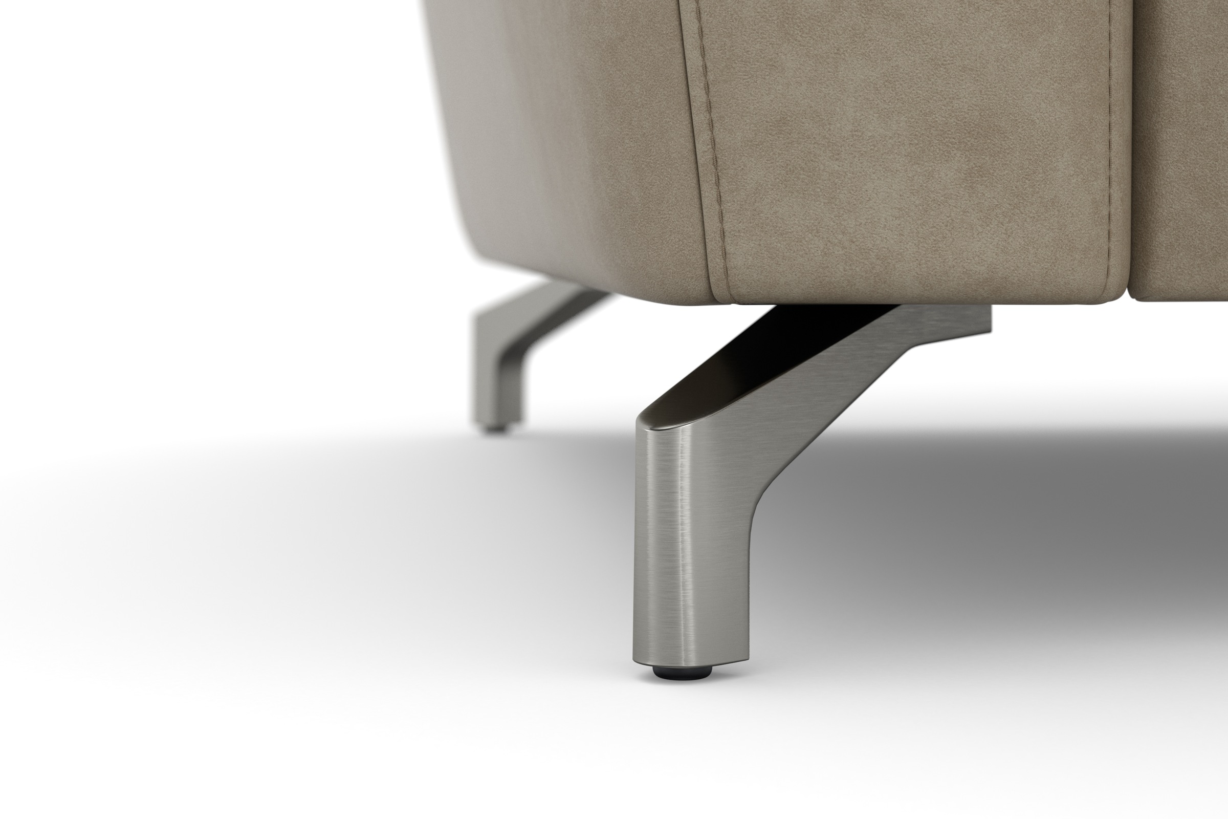 sit&more Ecksofa »Scarlett L-Form«, inklusive Kopfteilverstellung, wahlweise mit Bettfunktion, Bettkasten