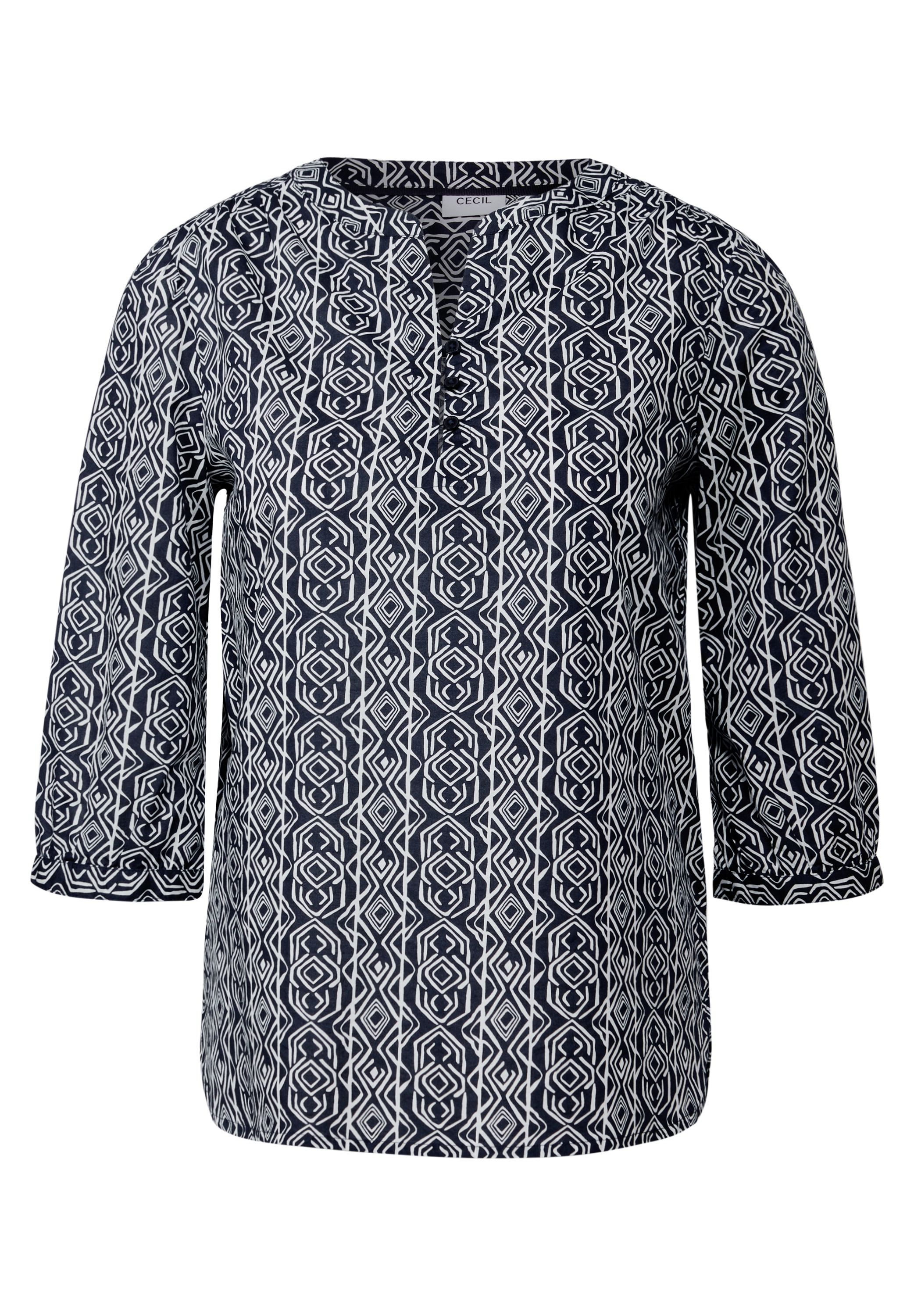 Cecil Druckbluse, mit grafischem Muster