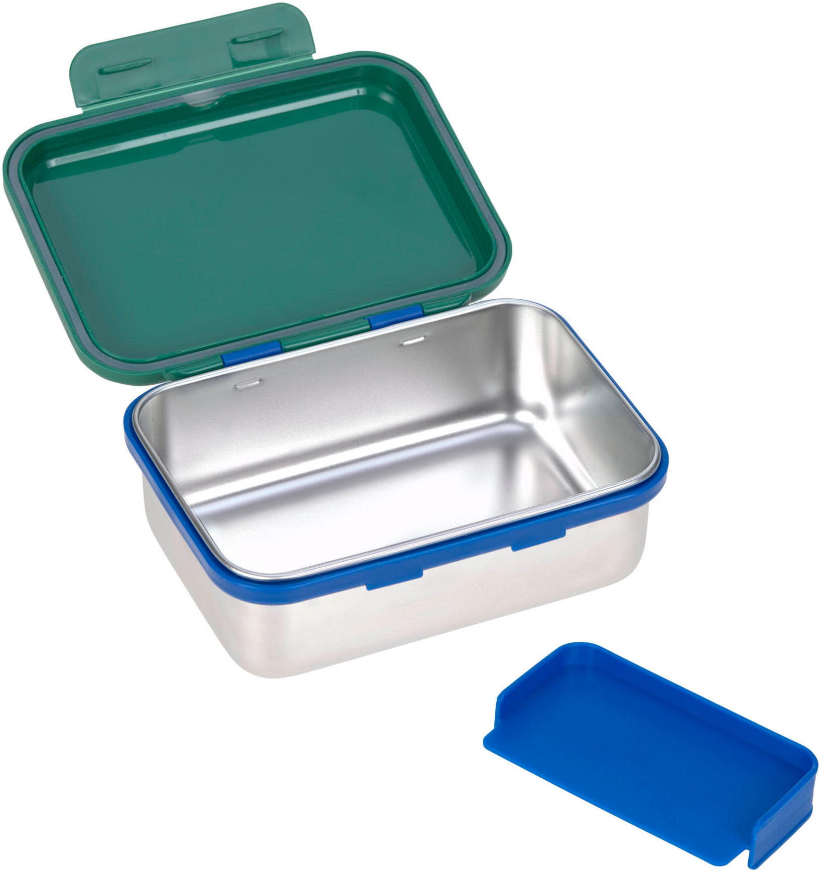 LÄSSIG Lunchbox »Little Gang, Rainbow green«, (1 tlg.)