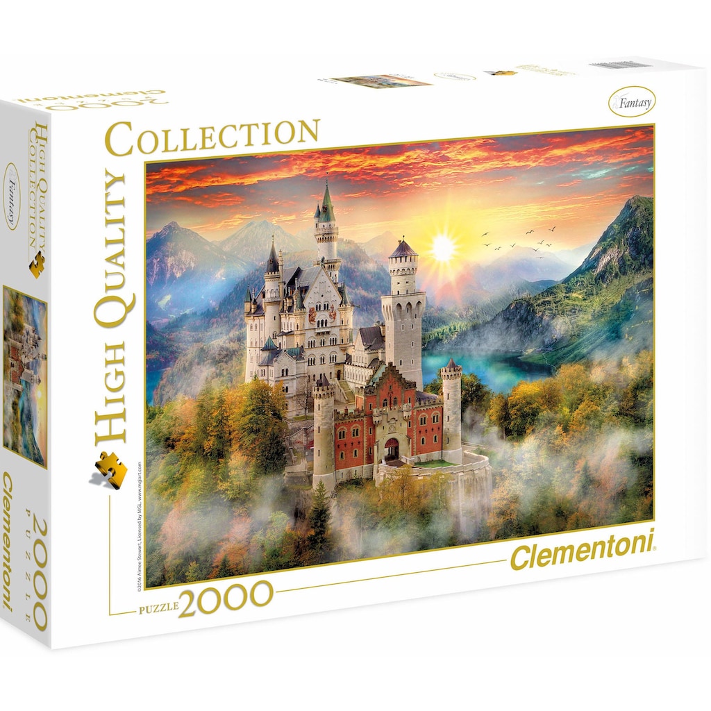 Clementoni® Puzzle »High Quality Collection, Neuschwanstein«