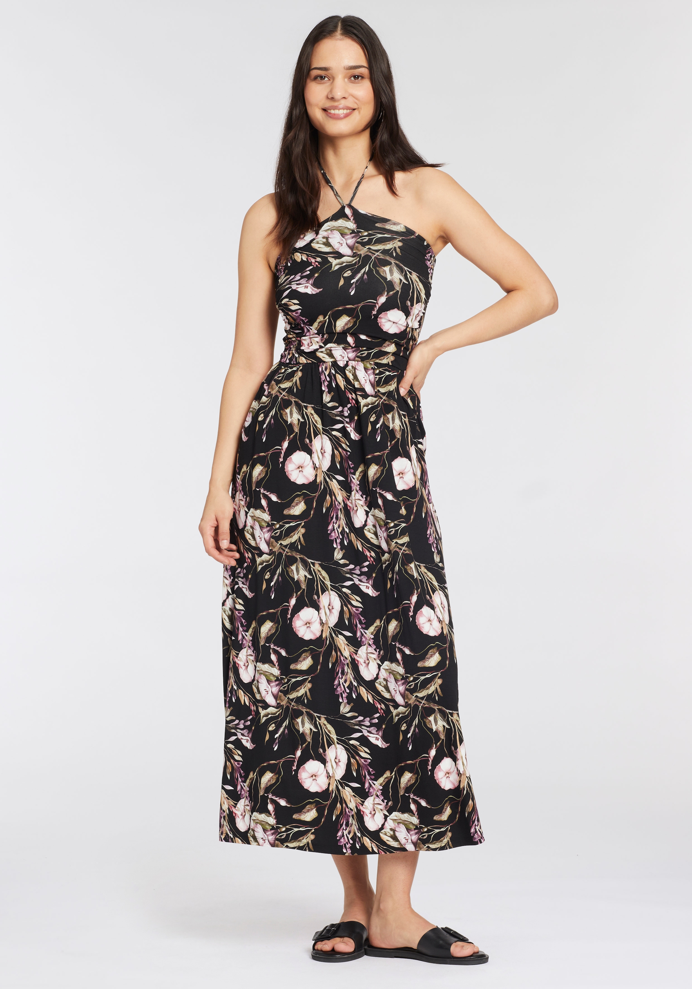 Laura Scott Maxikleid, mit femininen Allover-Print