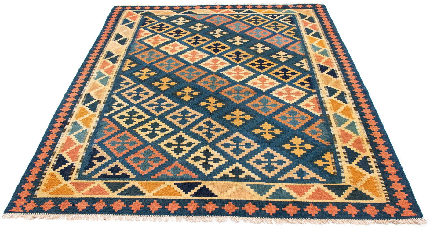 morgenland Wollteppich »Kelim - Oriental - 208 x 154 cm - mehrfarbig«, rech günstig online kaufen