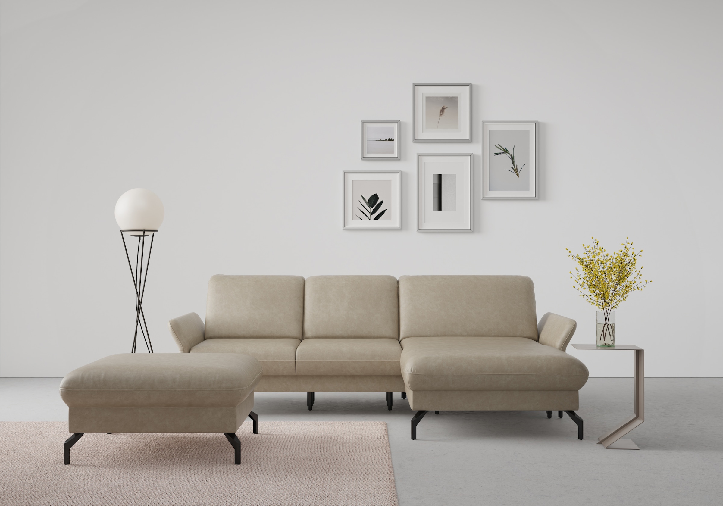 sit&more Ecksofa Fashion L-Form, wahlweise mit Kopfteilverstellung und Vorz günstig online kaufen