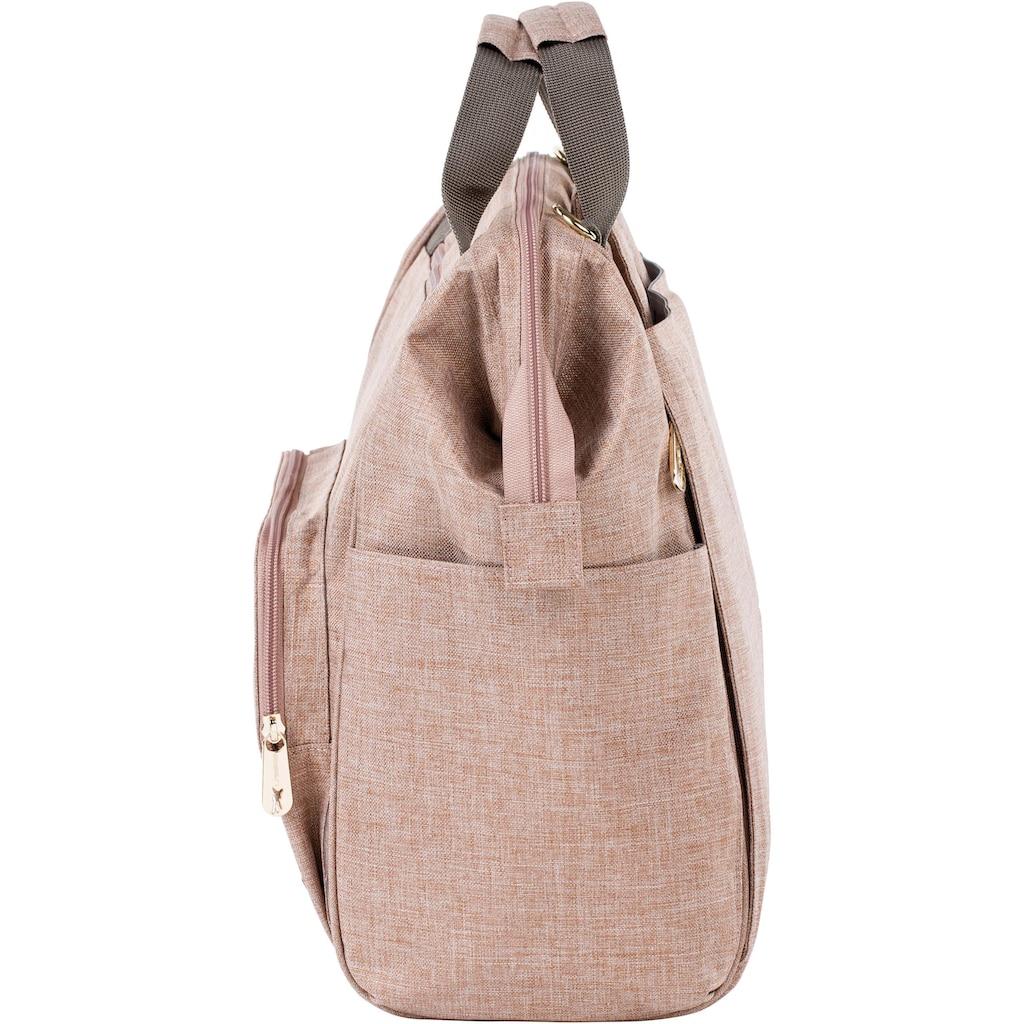 LÄSSIG Wickelrucksack »Glam, Goldie, Backpack Rose«